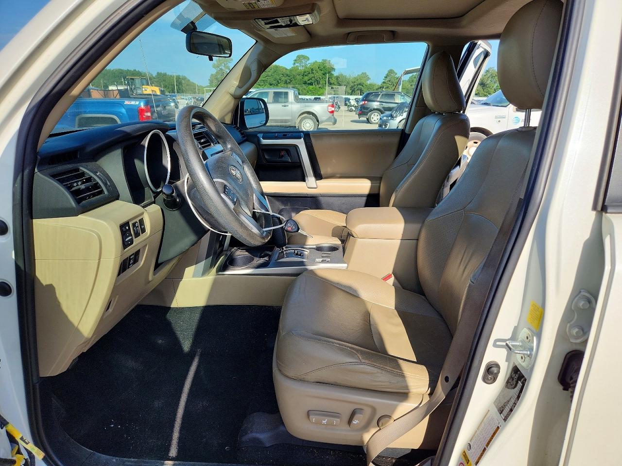 2011 Toyota 4runner Sr5 White vin: JTEZU5JR2B5019091