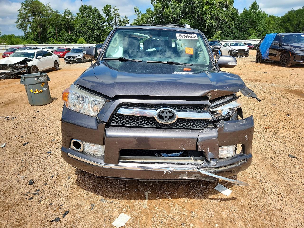 2011 Toyota 4runner Sr5 Серый vin: JTEZU5JR2B5024761