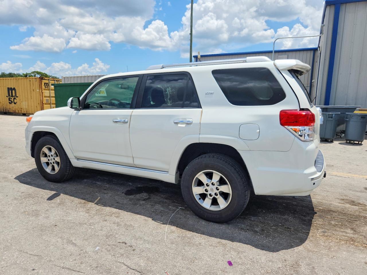 2013 Toyota 4runner Sr5 Белый vin: JTEZU5JR2D5049100