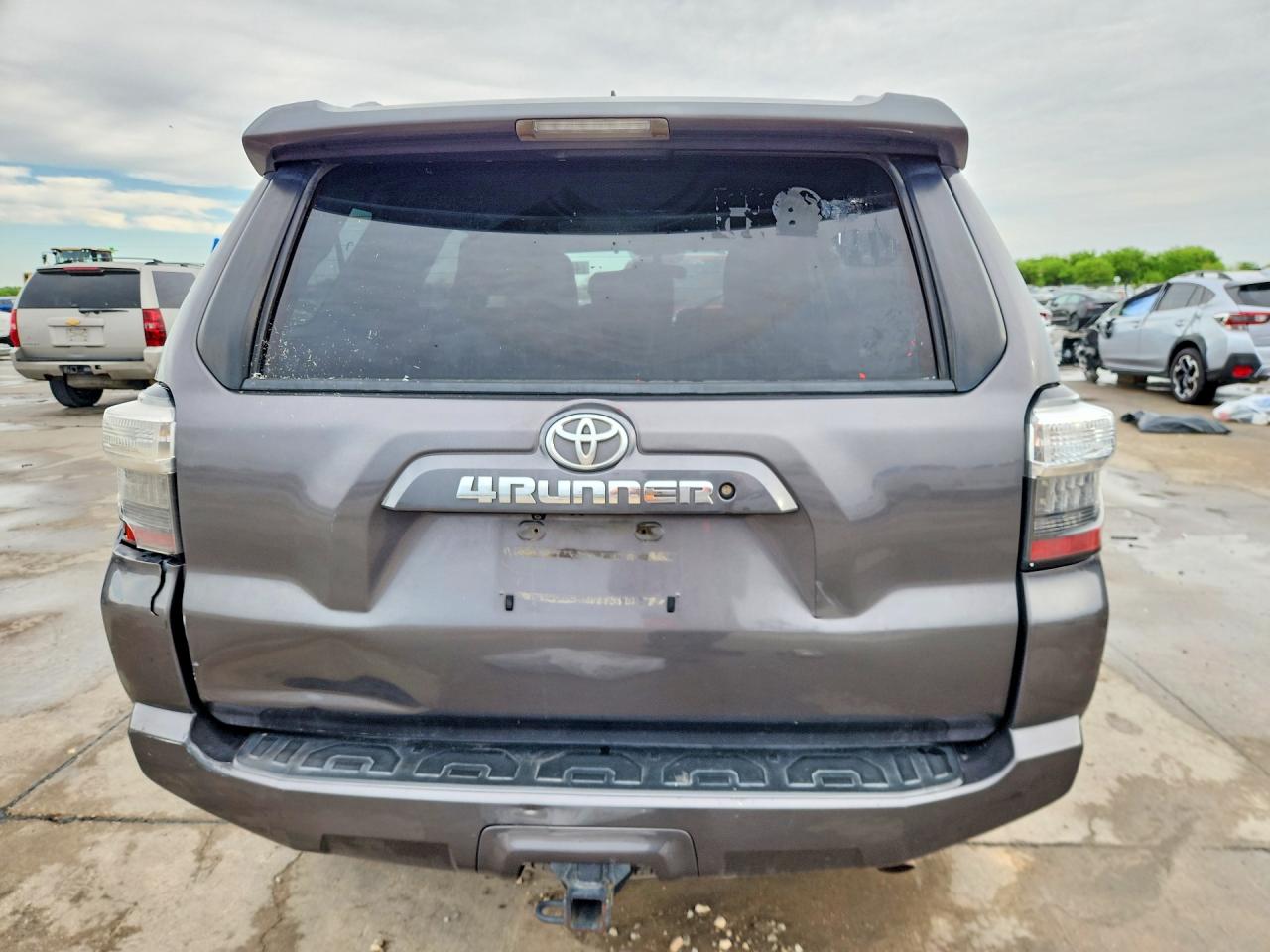 2015 Toyota 4runner Sr5 Серый vin: JTEZU5JR2F5088966