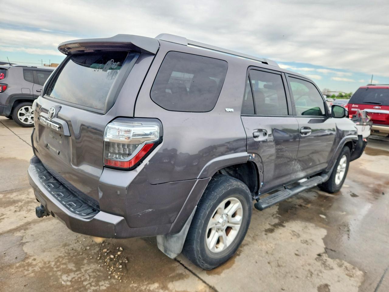 2015 Toyota 4runner Sr5 Серый vin: JTEZU5JR2F5088966