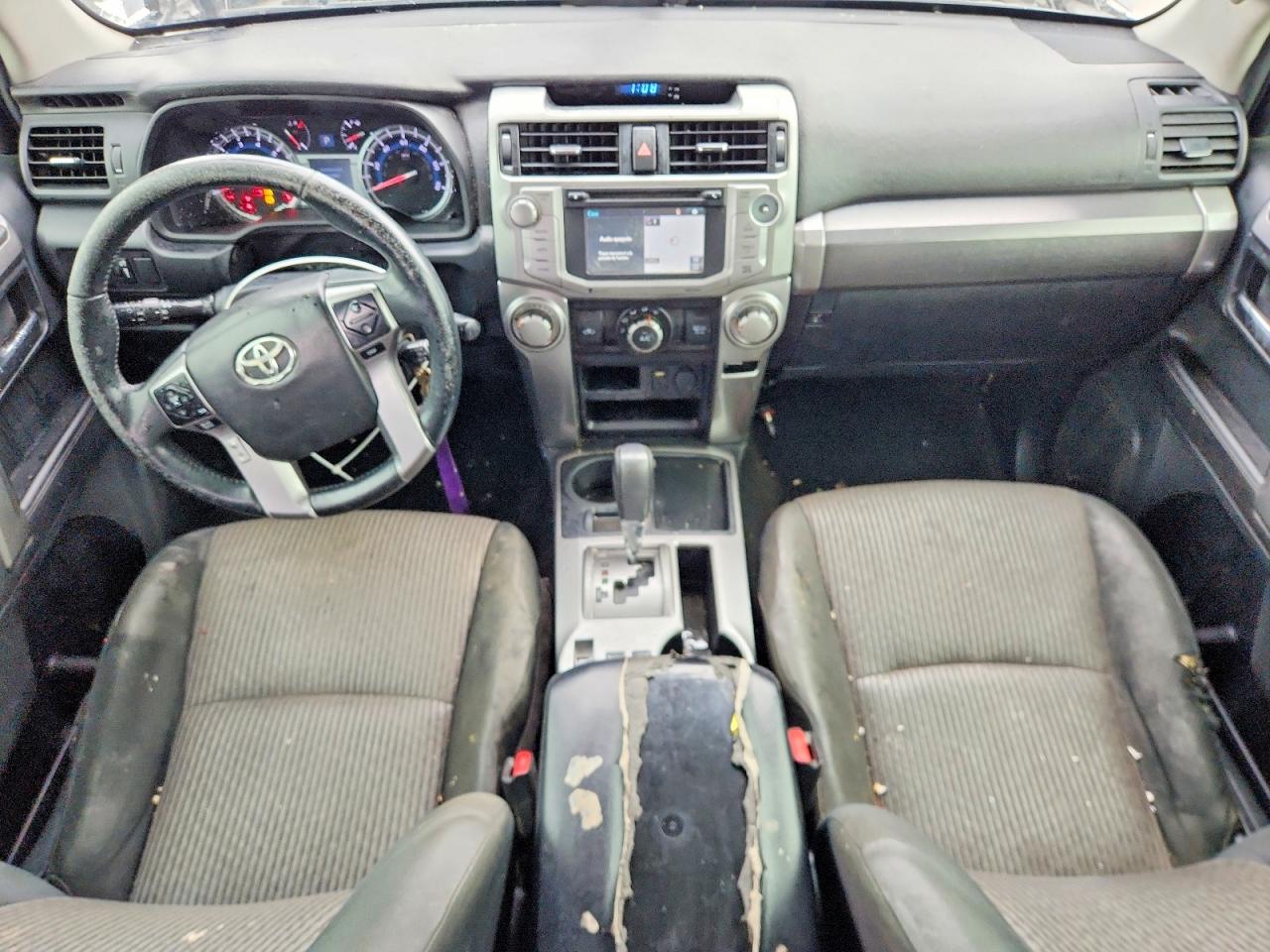 2015 Toyota 4runner Sr5 Серый vin: JTEZU5JR2F5088966