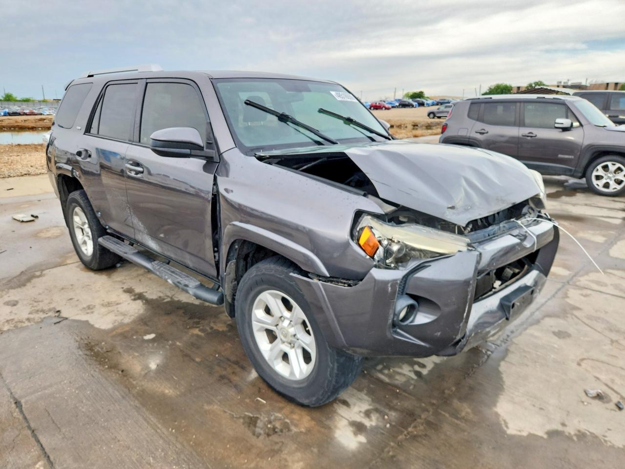 2015 Toyota 4runner Sr5 Серый vin: JTEZU5JR2F5088966
