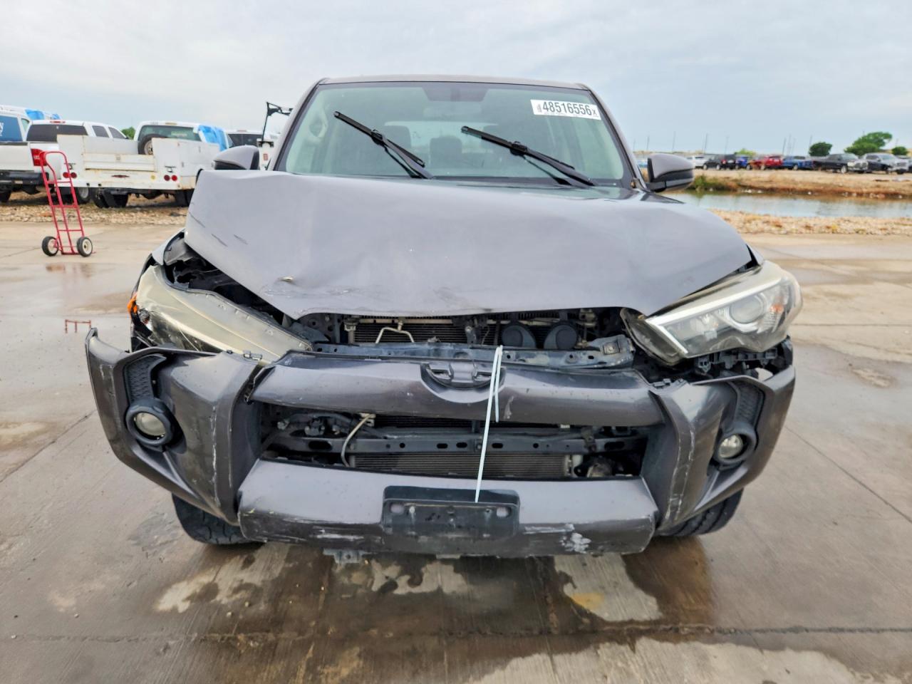 2015 Toyota 4runner Sr5 Серый vin: JTEZU5JR2F5088966