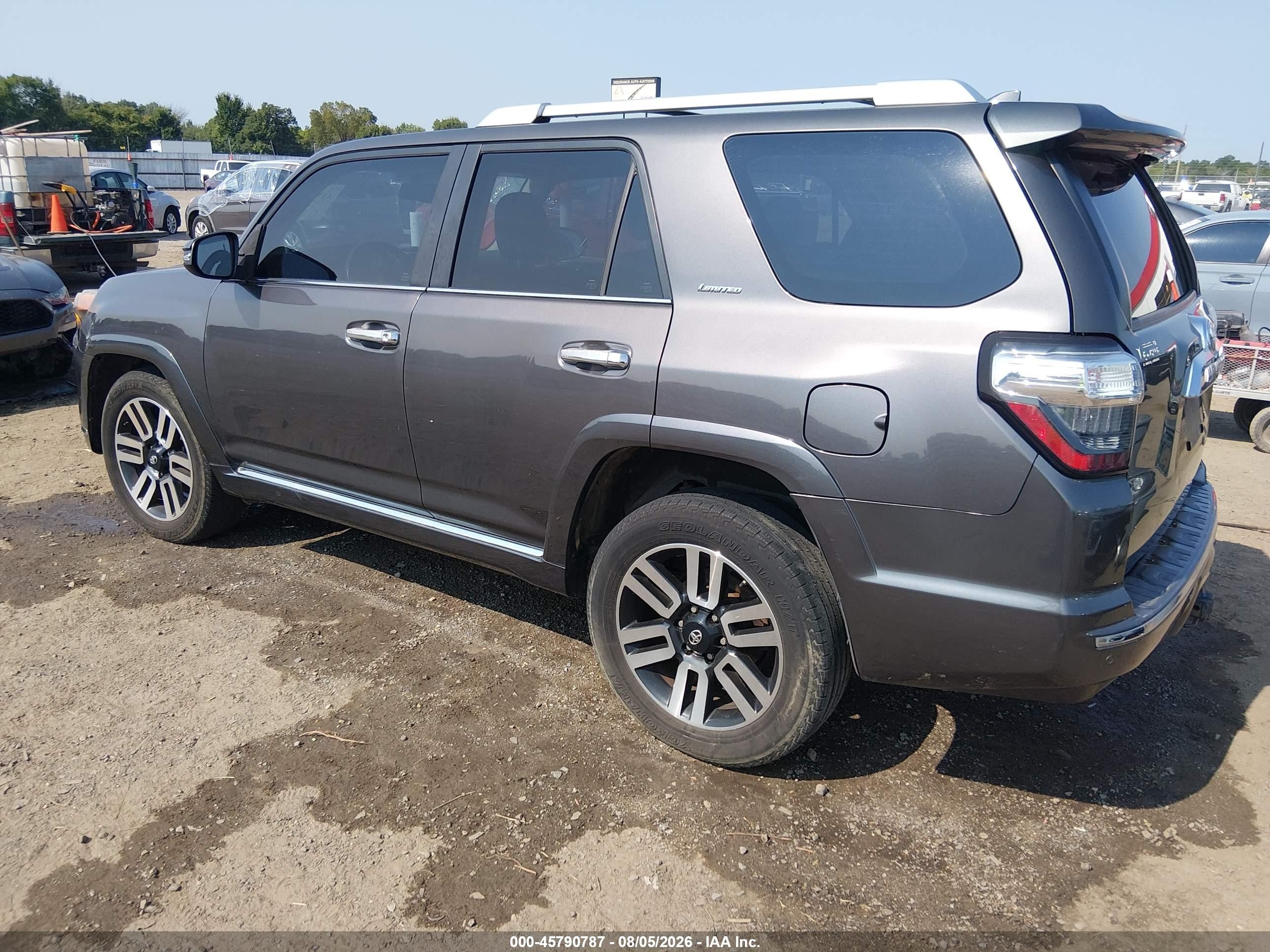 2016 Toyota 4runner Limited Gray vin: JTEZU5JR2G5131834