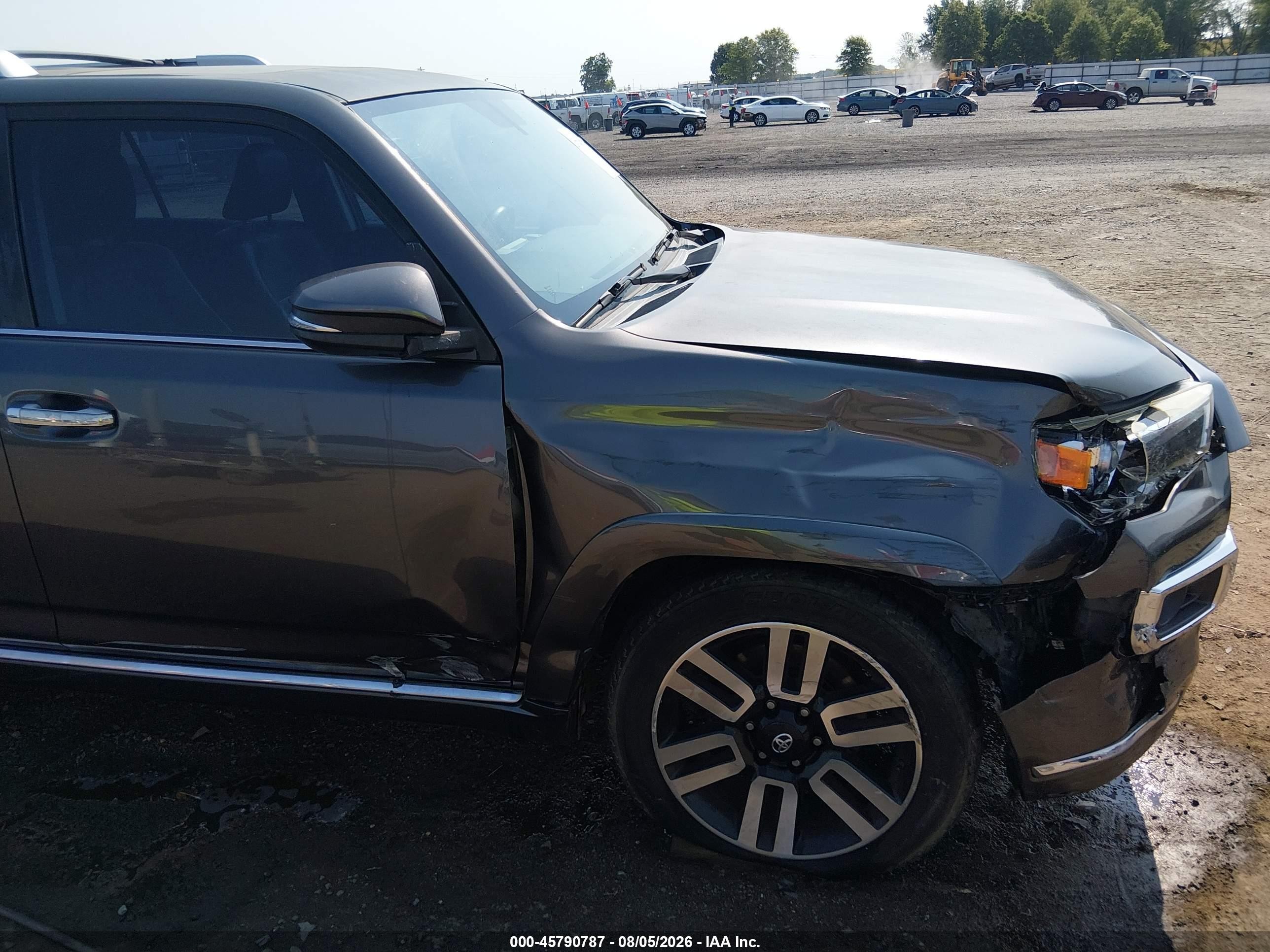 2016 Toyota 4runner Limited Gray vin: JTEZU5JR2G5131834