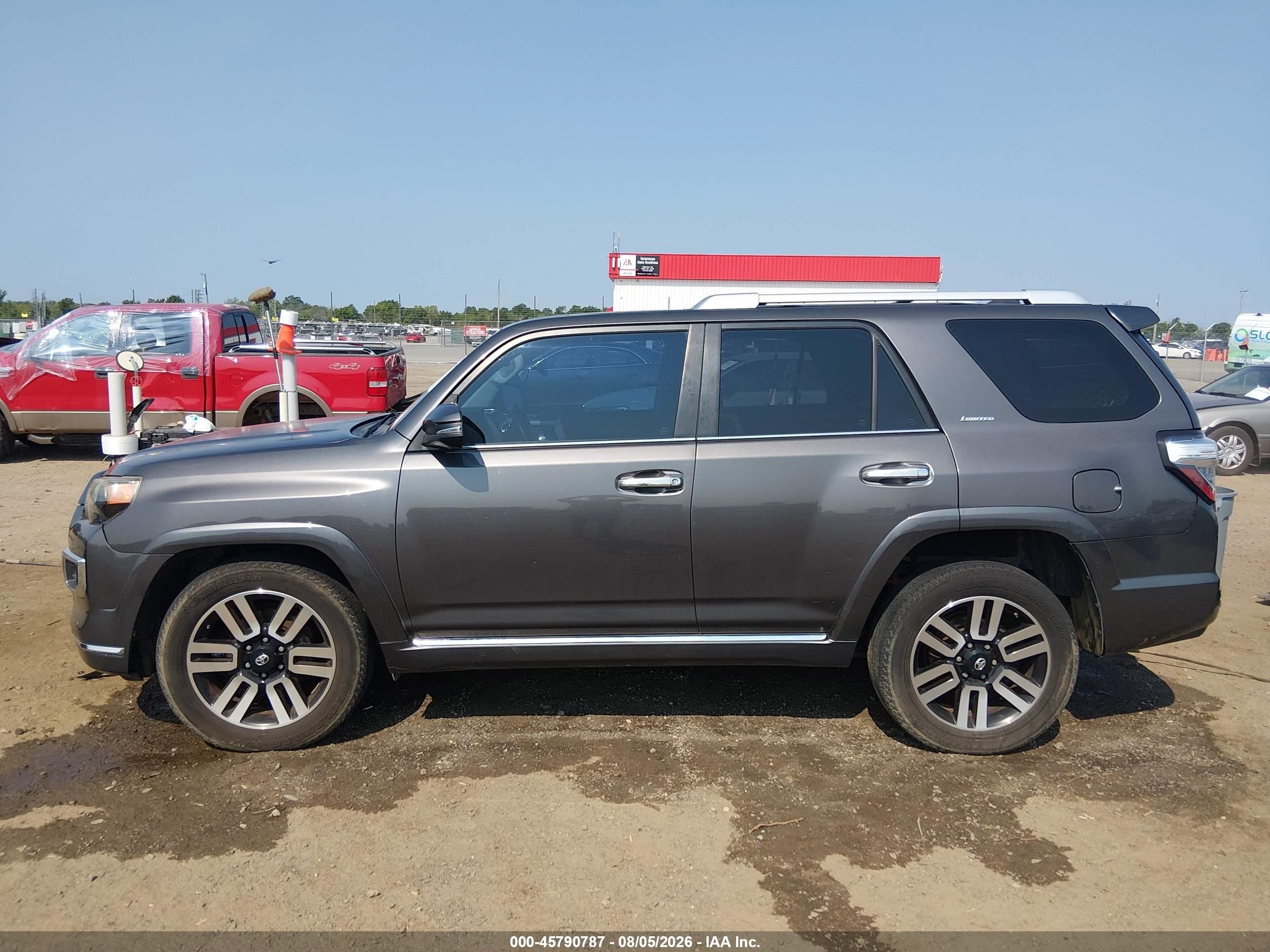 2016 Toyota 4runner Limited Gray vin: JTEZU5JR2G5131834