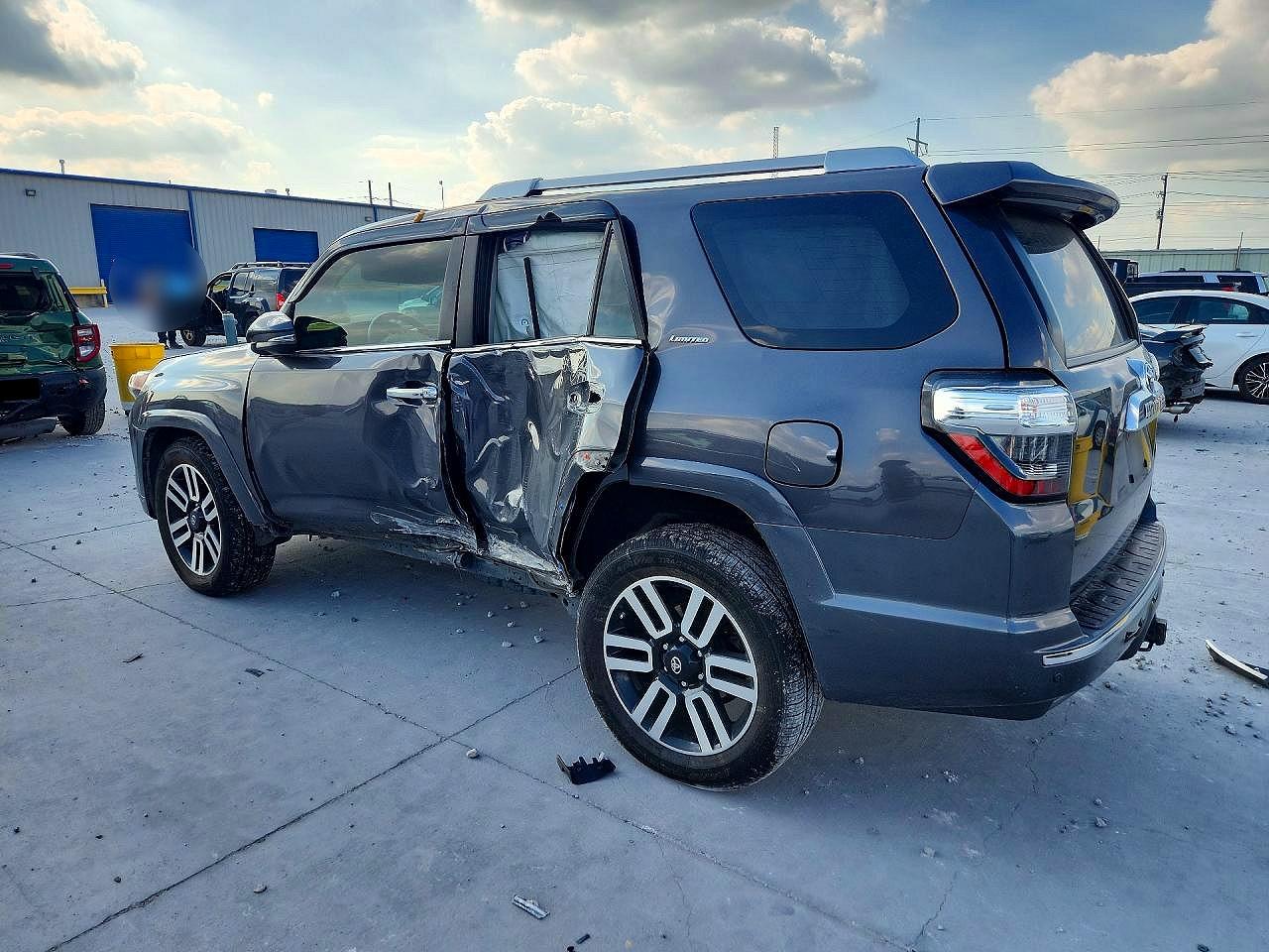 2017 Toyota 4runner Limited Gray vin: JTEZU5JR2H5154001