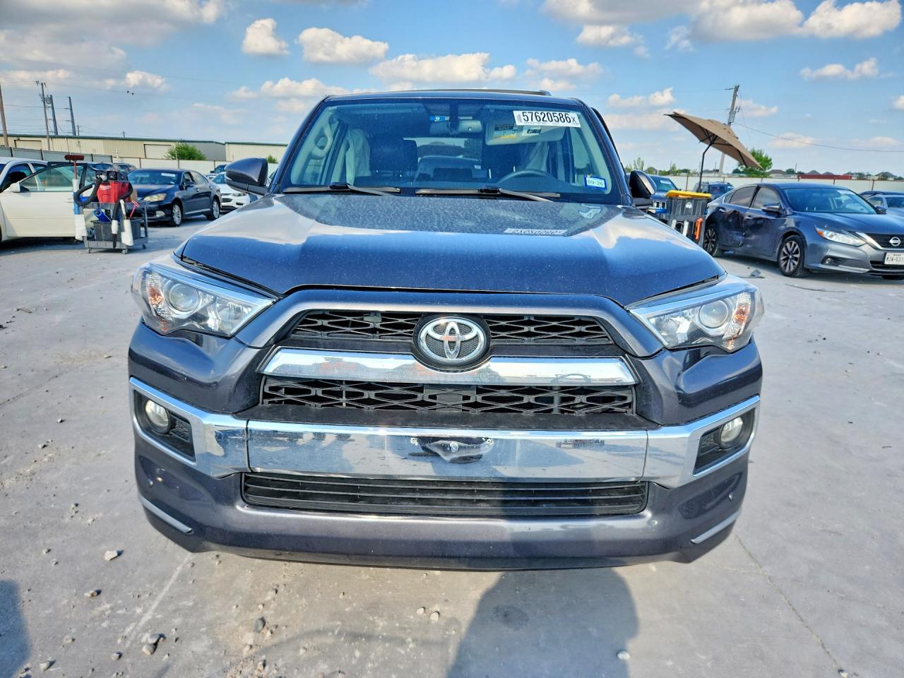2017 Toyota 4runner Limited Gray vin: JTEZU5JR2H5154001