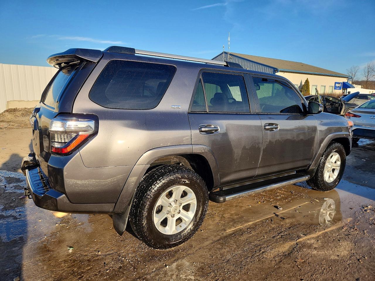 2019 Toyota 4runner Sr5 Premium Gray vin: JTEZU5JR2K5203513
