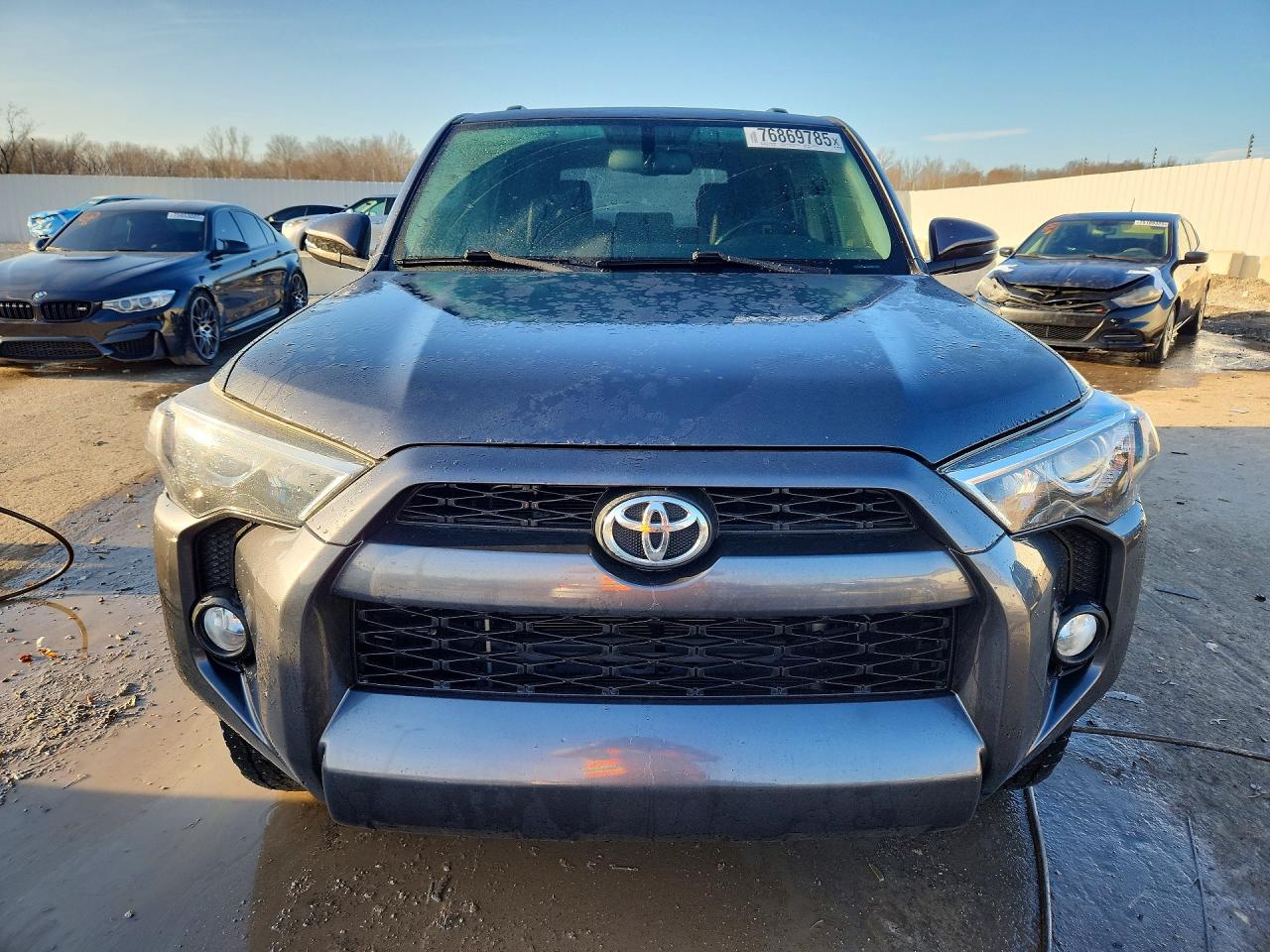 2019 Toyota 4runner Sr5 Premium Gray vin: JTEZU5JR2K5203513