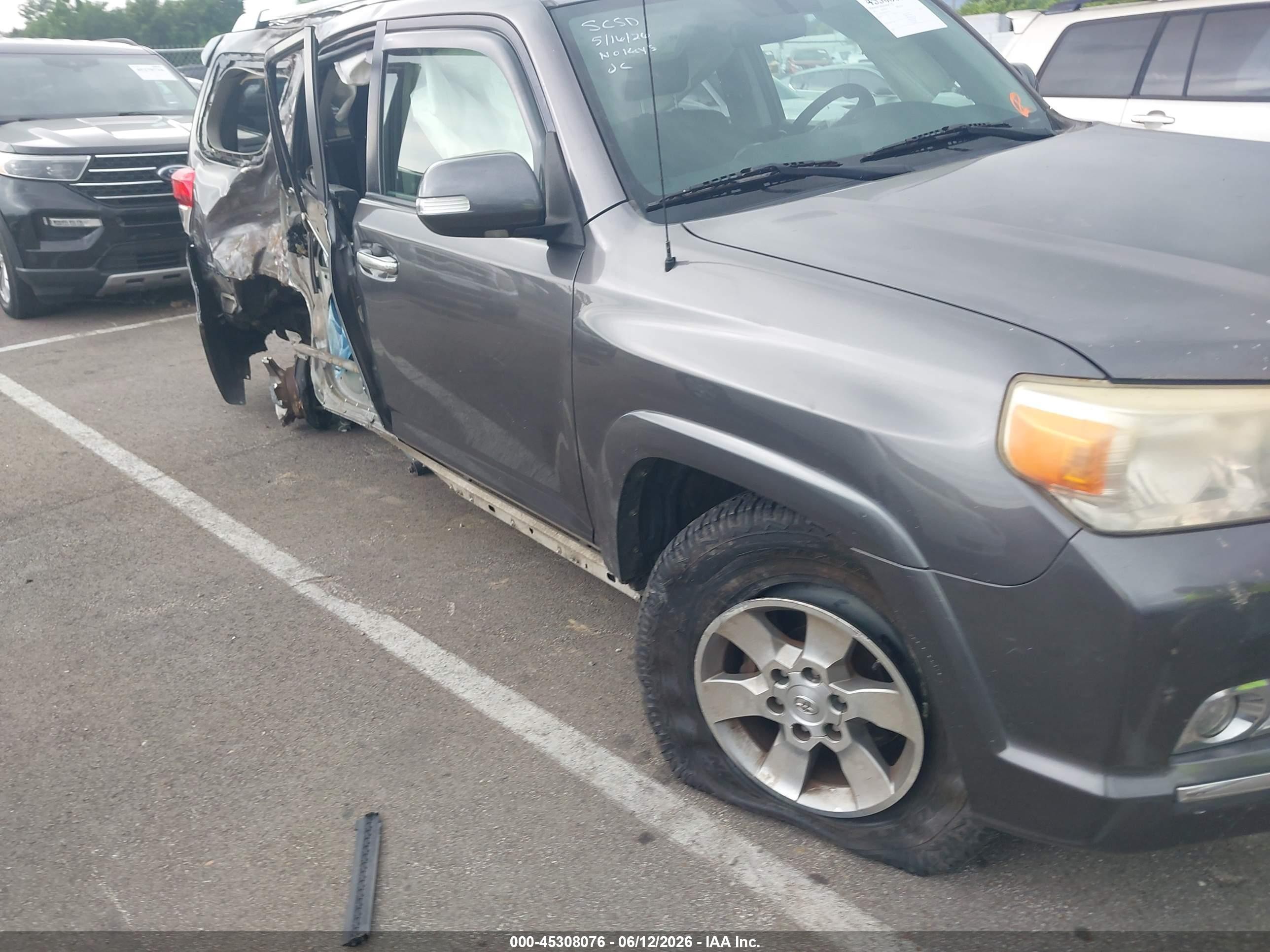 2011 Toyota 4runner Sr5 V6 Black vin: JTEZU5JR3B5014157