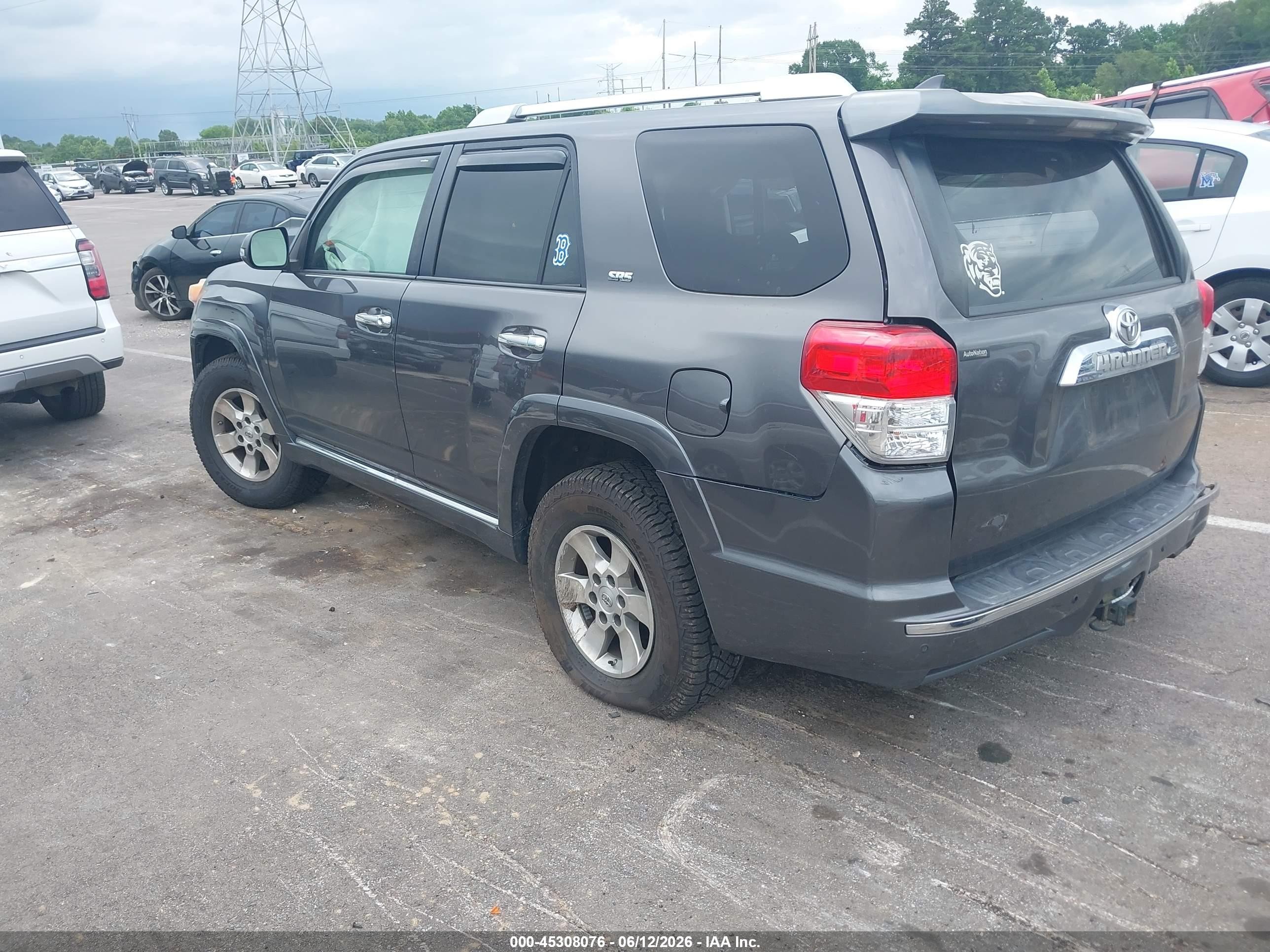 2011 Toyota 4runner Sr5 V6 Black vin: JTEZU5JR3B5014157