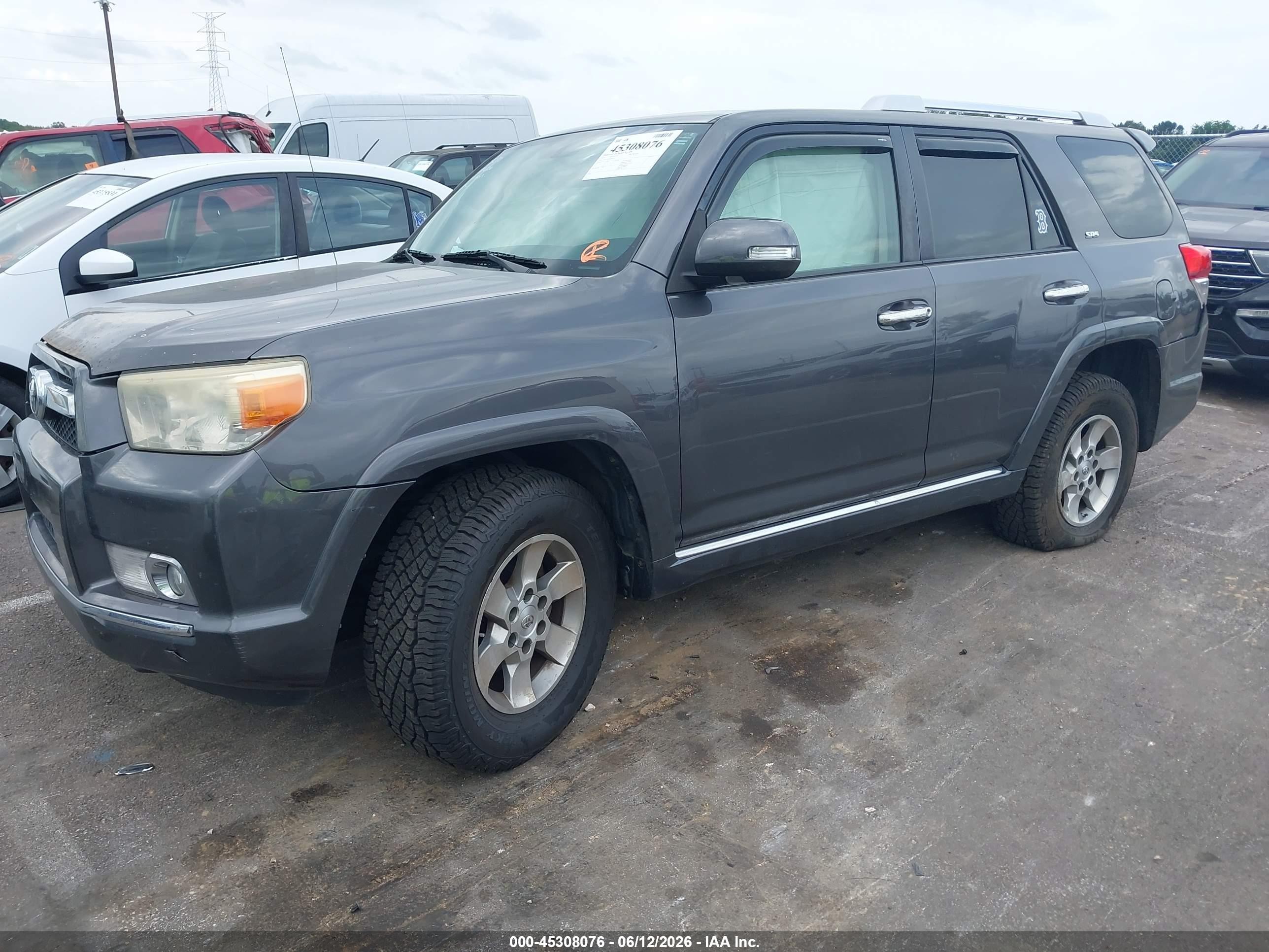 2011 Toyota 4runner Sr5 V6 Black vin: JTEZU5JR3B5014157