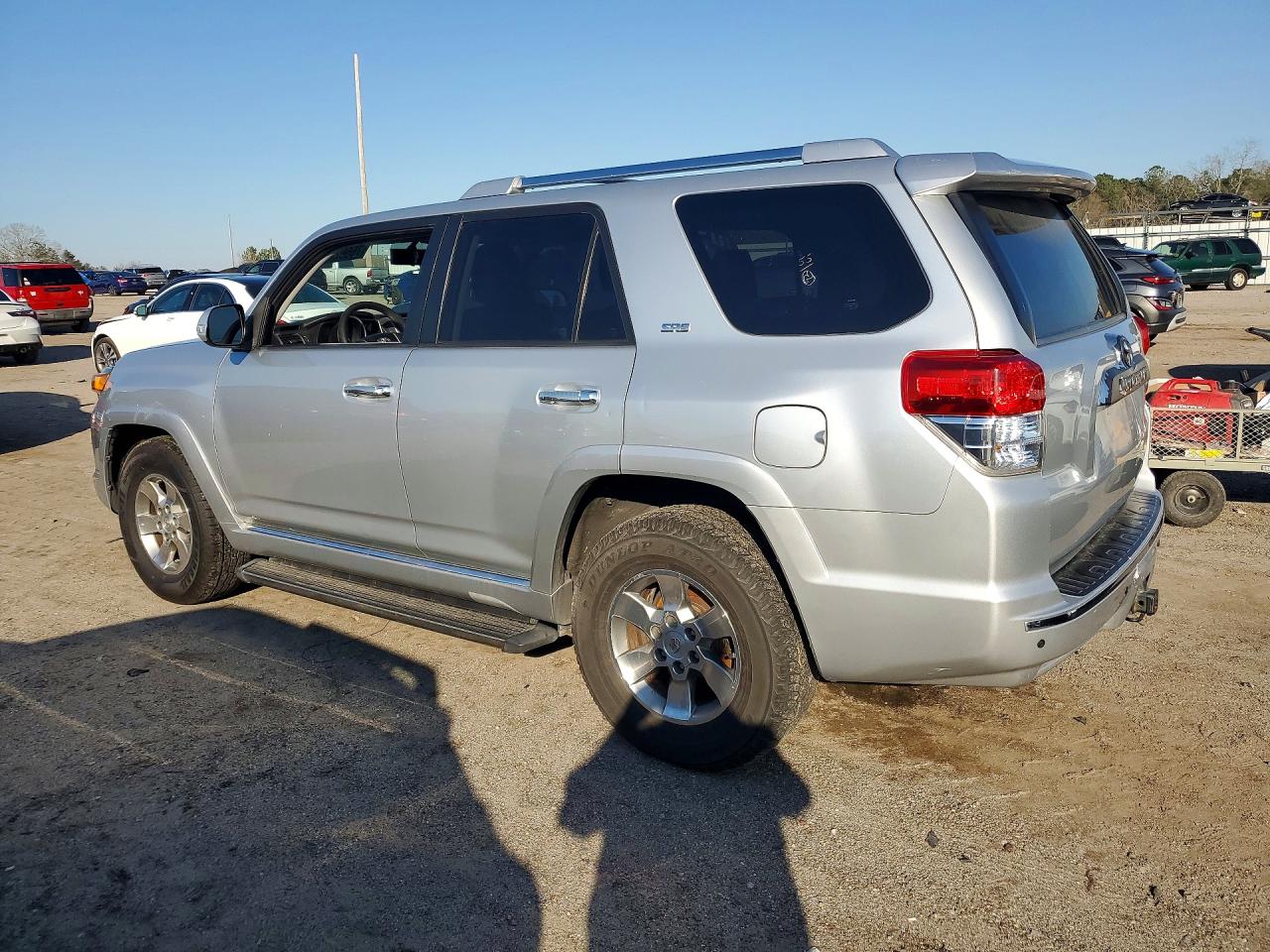 2011 Toyota 4runner Sr5 Silver vin: JTEZU5JR3B5014448