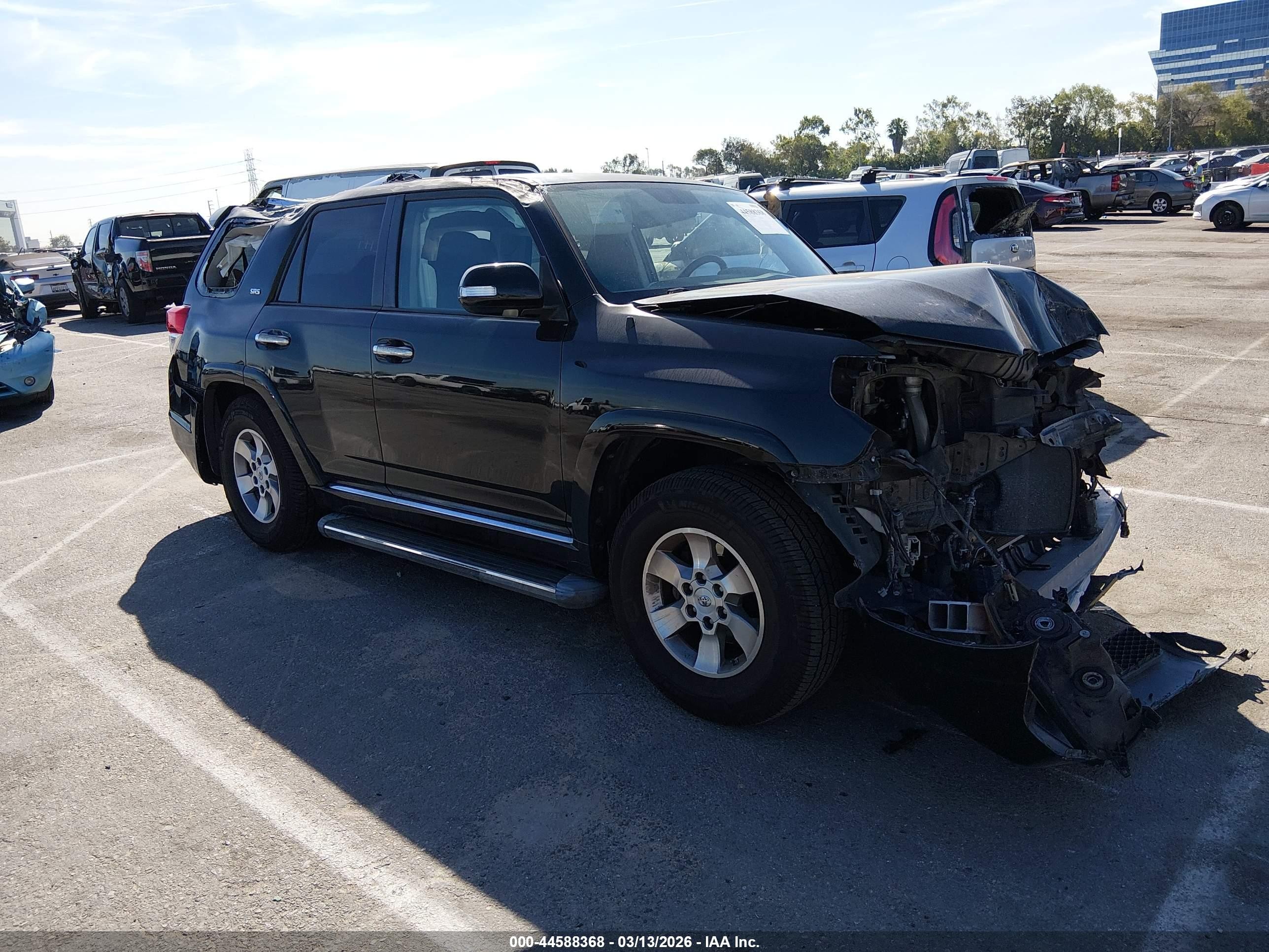 2011 Toyota 4runner Sr5 V6 Black vin: JTEZU5JR3B5015101