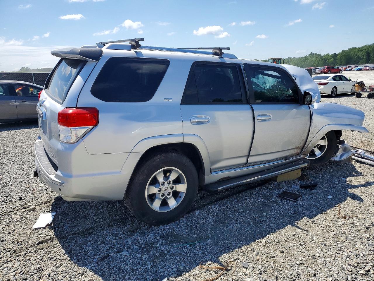 2011 Toyota 4runner Sr5 Silver vin: JTEZU5JR3B5015633