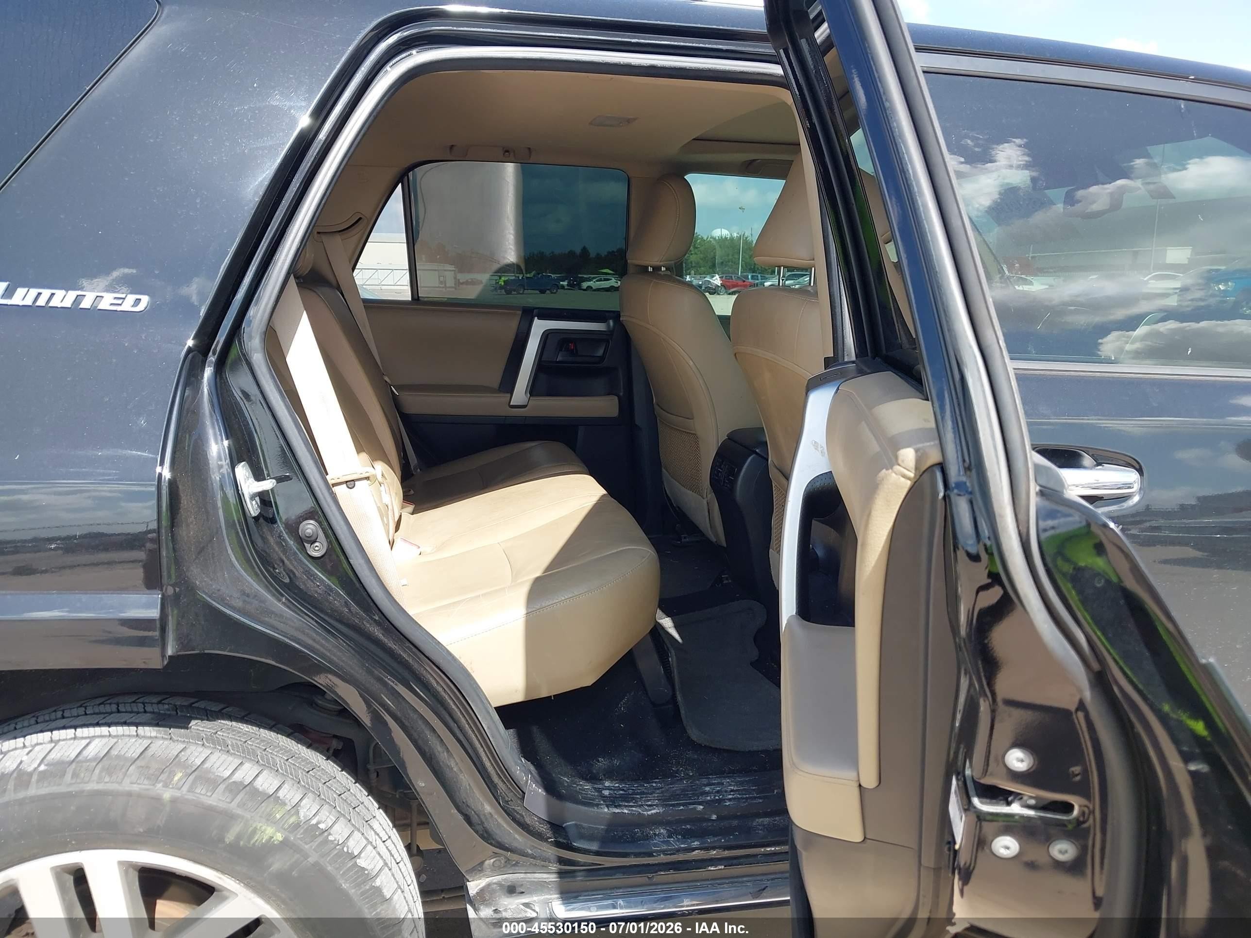 2011 Toyota 4runner Limited V6 Черный vin: JTEZU5JR3B5020346