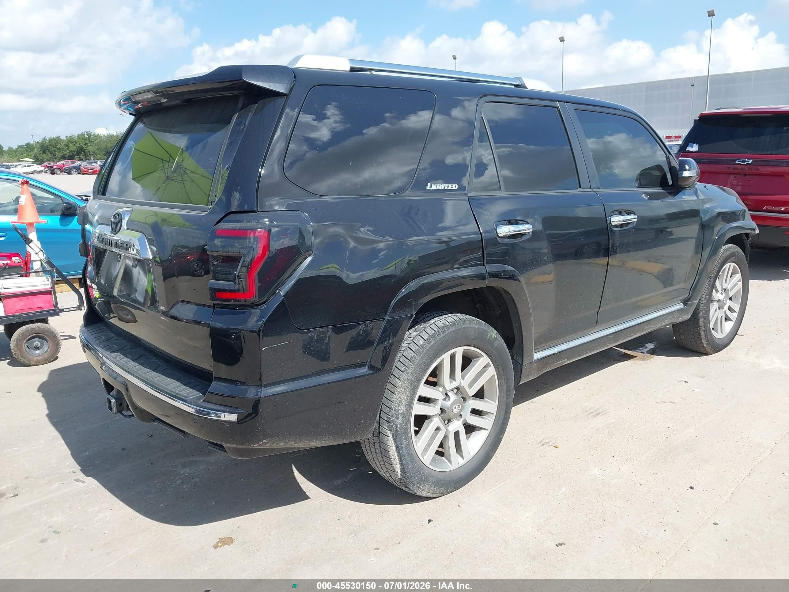 2011 Toyota 4runner Limited V6 Черный vin: JTEZU5JR3B5020346