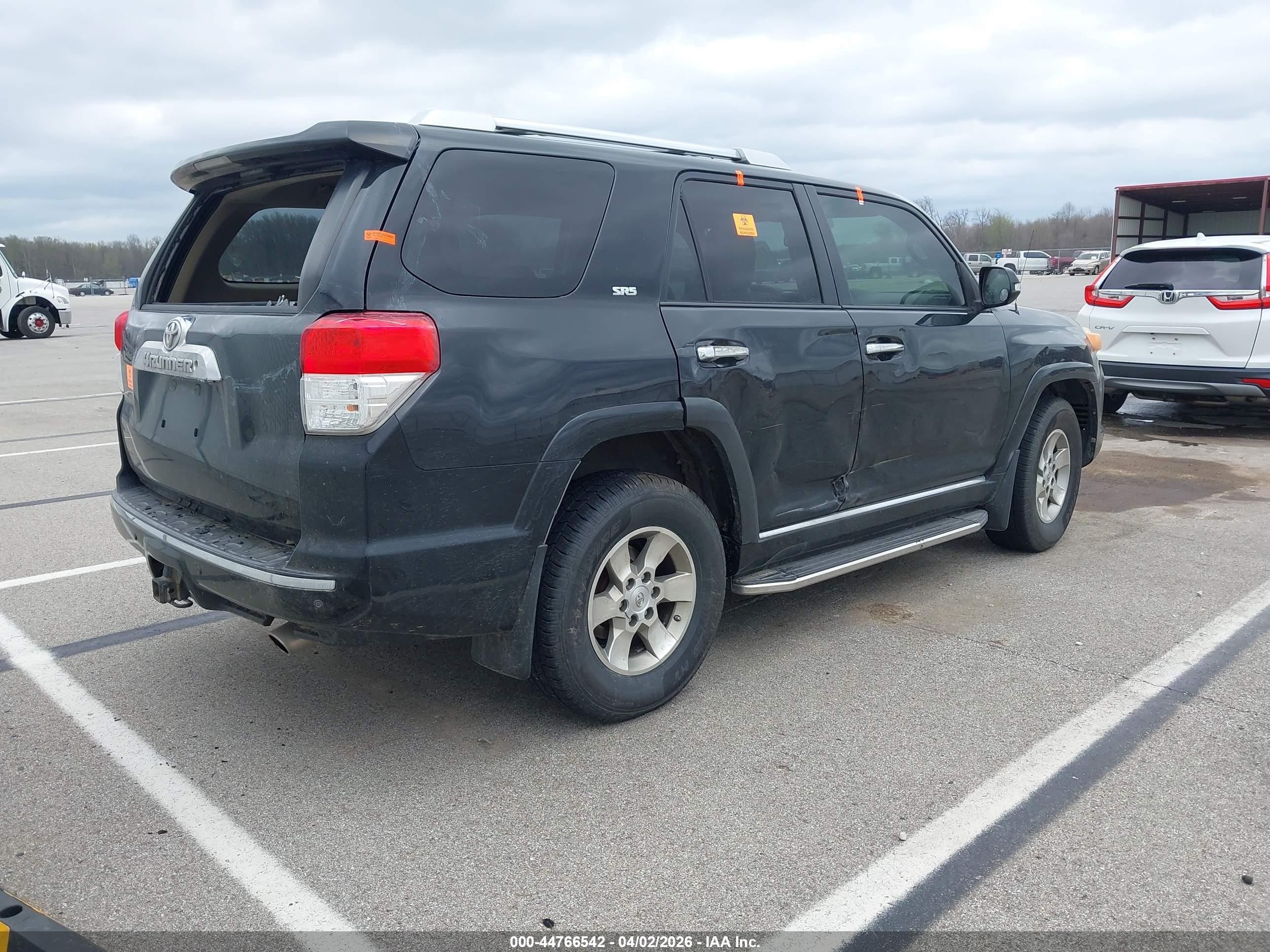 2011 Toyota 4runner Sr5 V6 Black vin: JTEZU5JR3B5032772