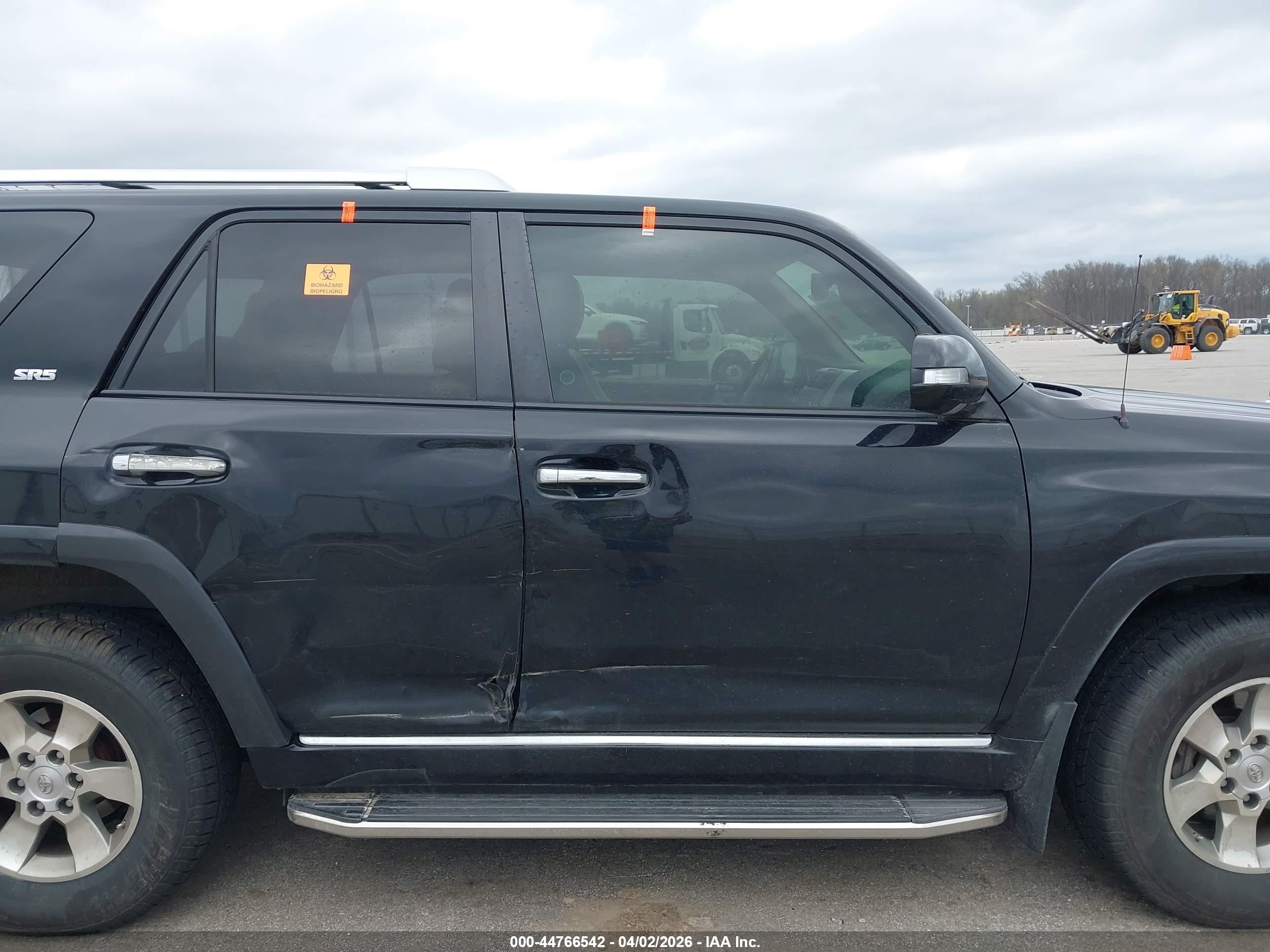 2011 Toyota 4runner Sr5 V6 Black vin: JTEZU5JR3B5032772
