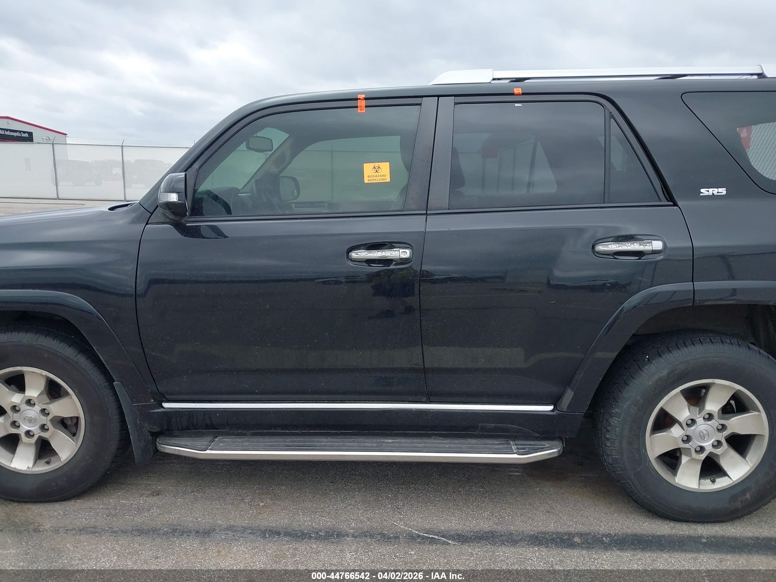 2011 Toyota 4runner Sr5 V6 Black vin: JTEZU5JR3B5032772