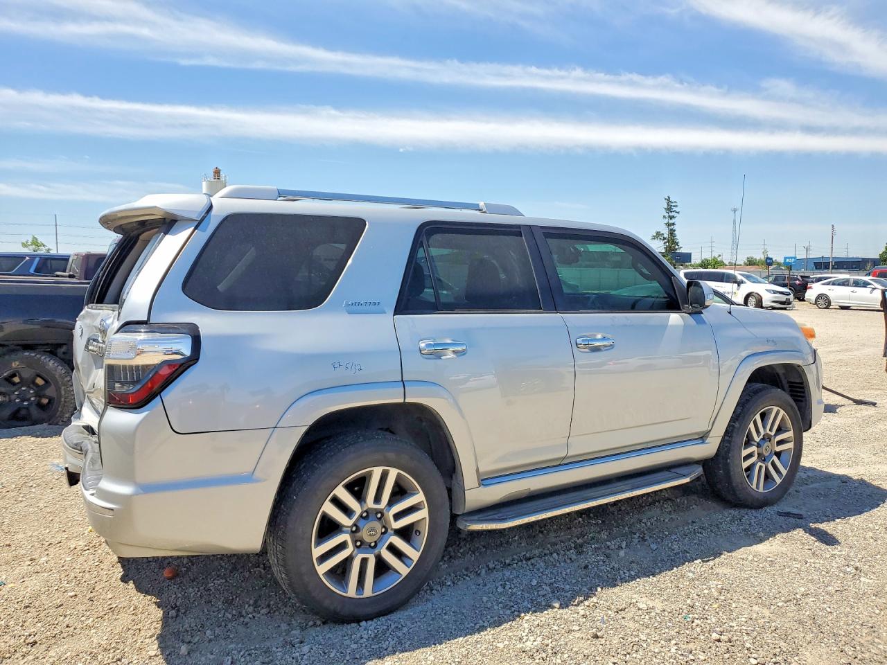 2012 Toyota 4runner Limited Серебряный vin: JTEZU5JR3C5037486
