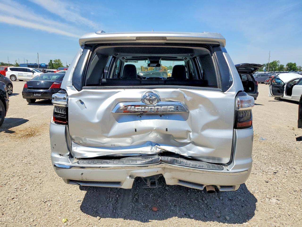 2012 Toyota 4runner Limited Серебряный vin: JTEZU5JR3C5037486