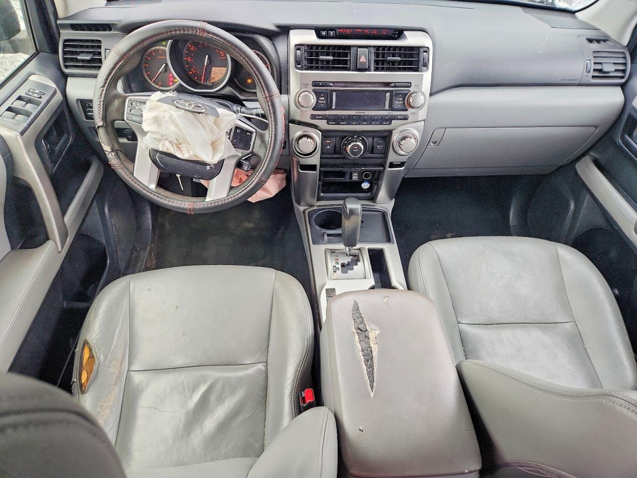 2013 Toyota 4runner Sr5 Gray vin: JTEZU5JR3D5052166