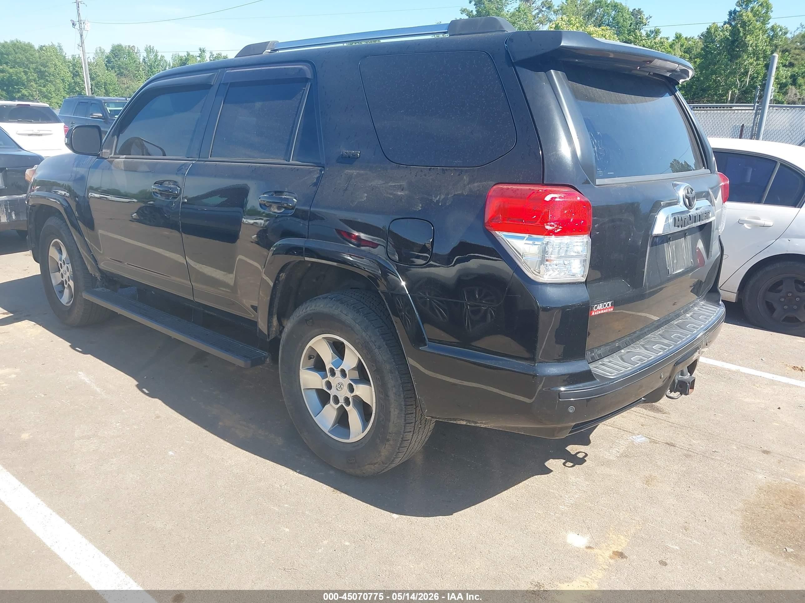 2013 Toyota 4runner Sr5 Black vin: JTEZU5JR3D5056511