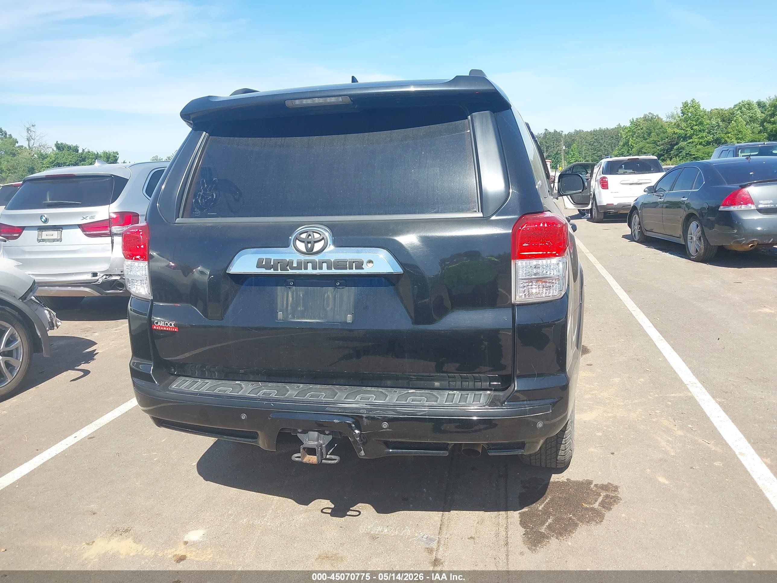 2013 Toyota 4runner Sr5 Black vin: JTEZU5JR3D5056511