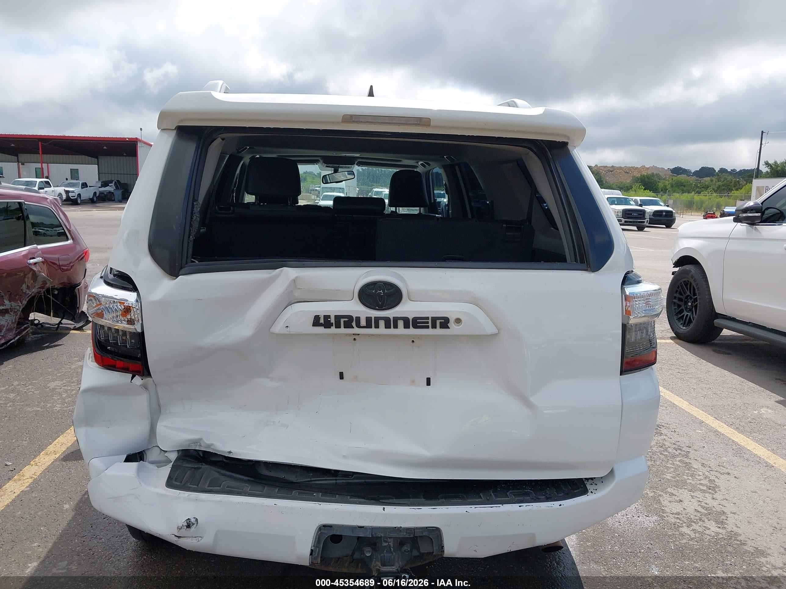 2014 Toyota 4runner Sr5 Premium White vin: JTEZU5JR3E5072497