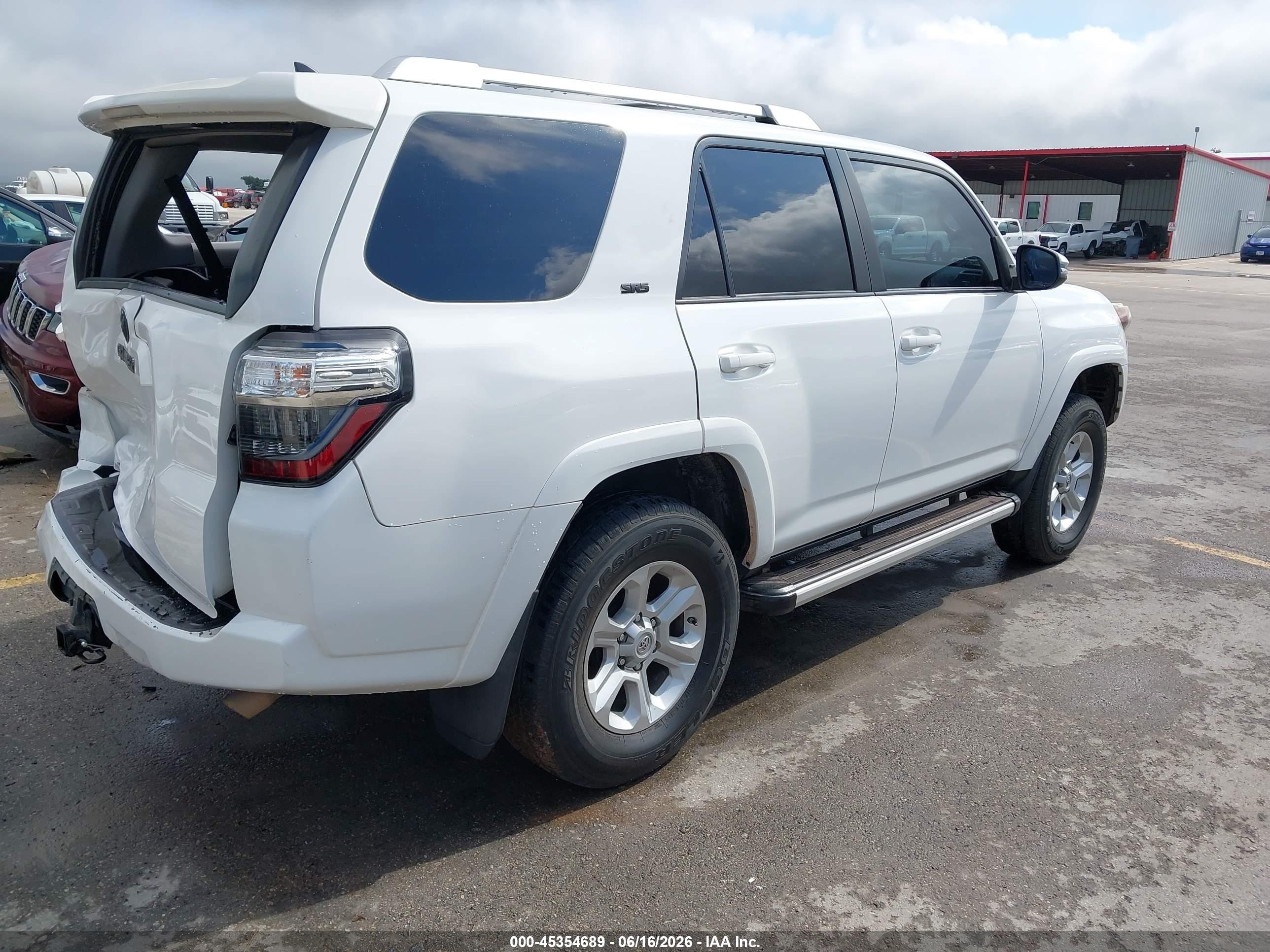 2014 Toyota 4runner Sr5 Premium White vin: JTEZU5JR3E5072497