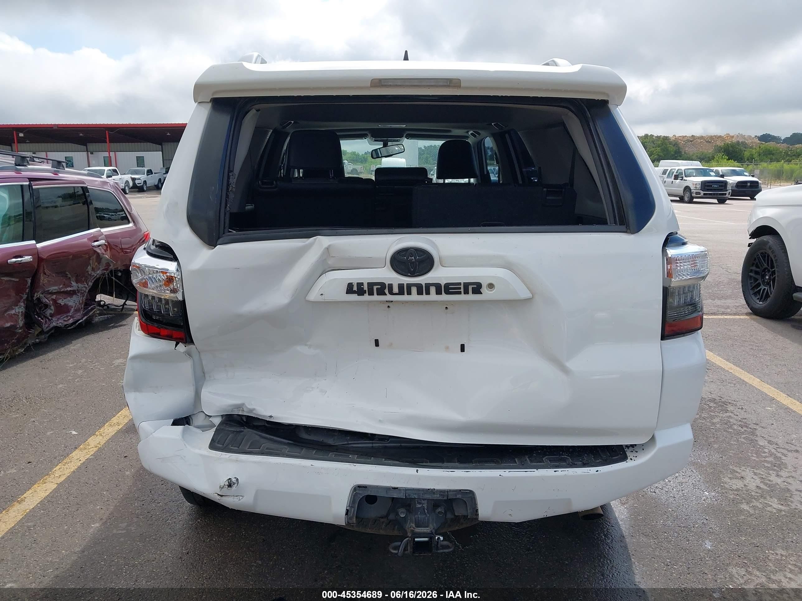 2014 Toyota 4runner Sr5 Premium White vin: JTEZU5JR3E5072497