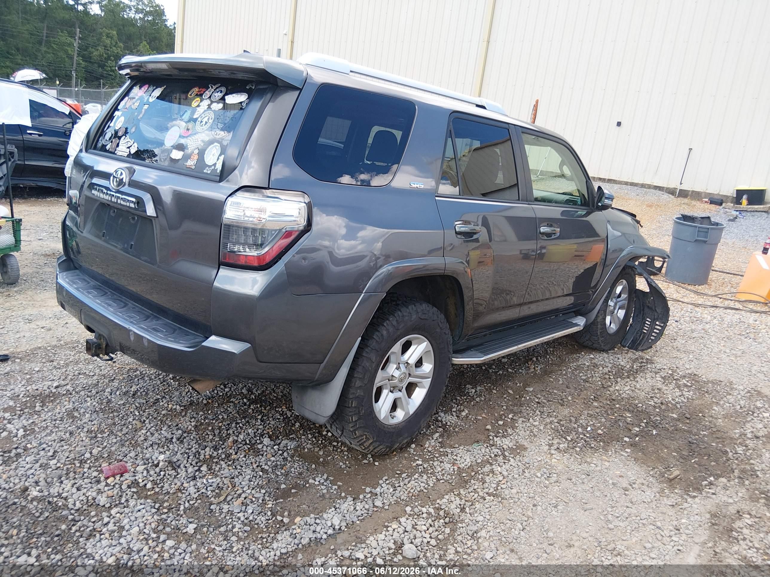 2014 Toyota 4runner Sr5 Premium Gray vin: JTEZU5JR3E5076260