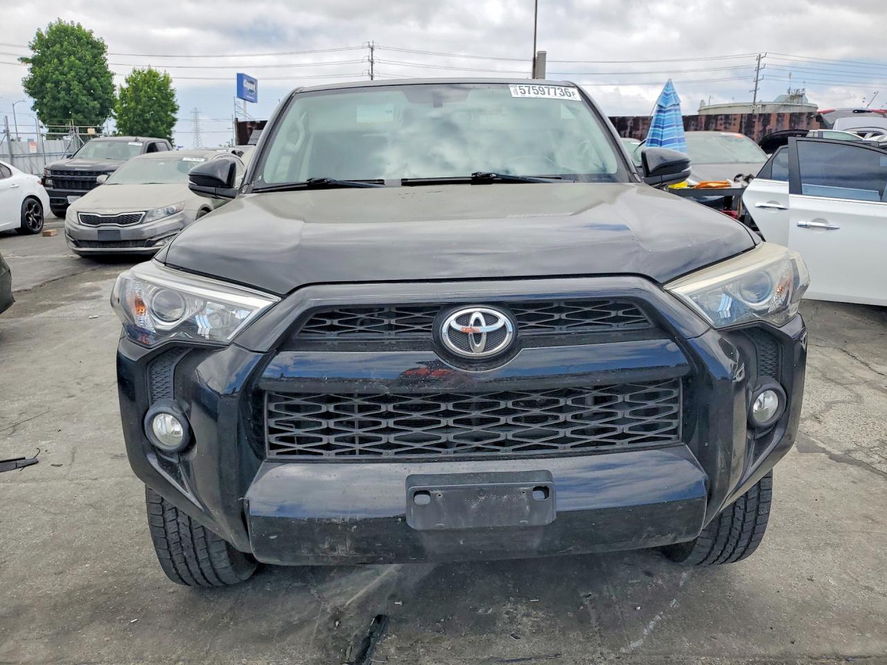 2015 Toyota 4runner Sr5 Premium Black vin: JTEZU5JR3F5089298