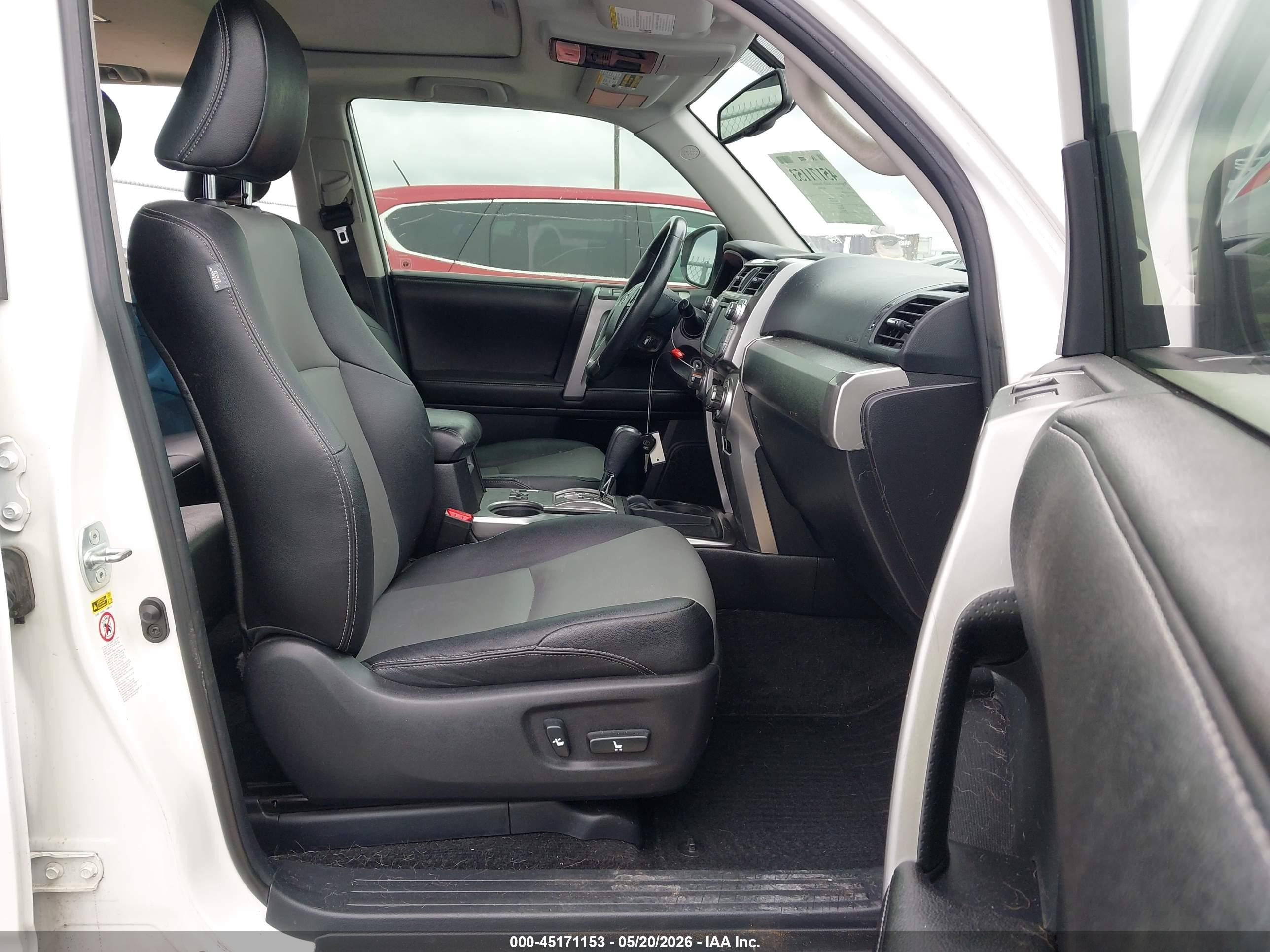 2015 Toyota 4runner Sr5 Premium White vin: JTEZU5JR3F5094226