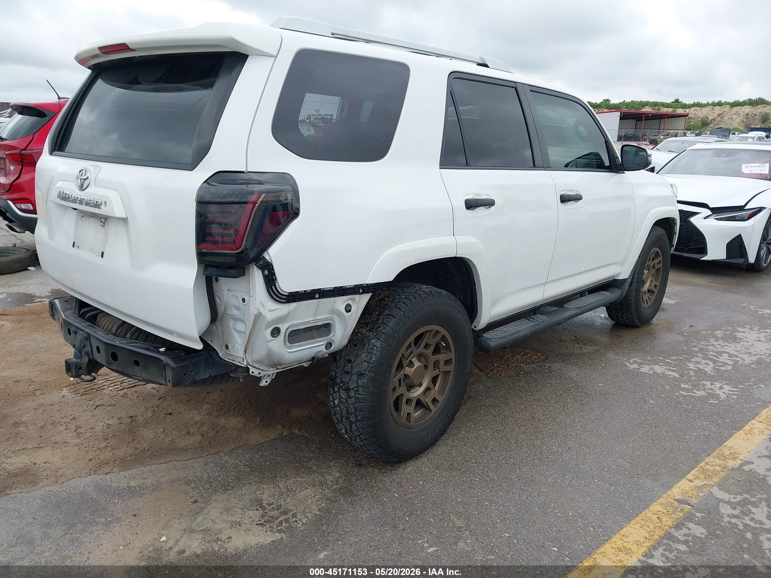 2015 Toyota 4runner Sr5 Premium White vin: JTEZU5JR3F5094226