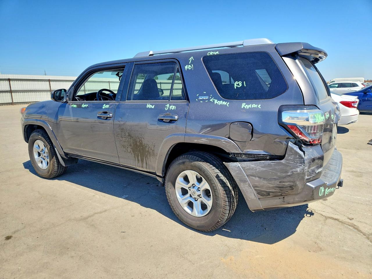 2015 Toyota 4runner Sr5 Gray vin: JTEZU5JR3F5099006