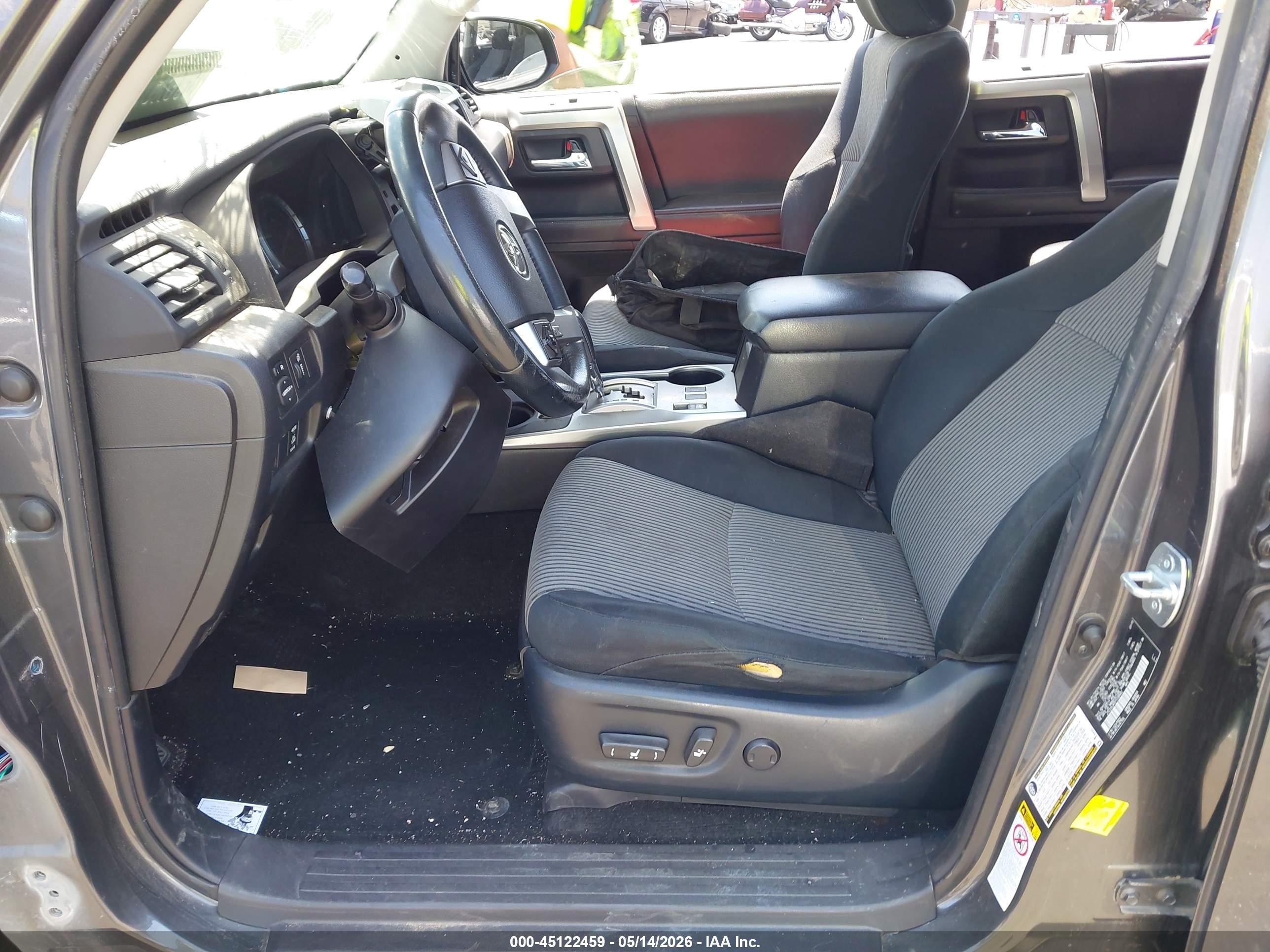 2015 Toyota 4runner Sr5 Gray vin: JTEZU5JR3F5108982