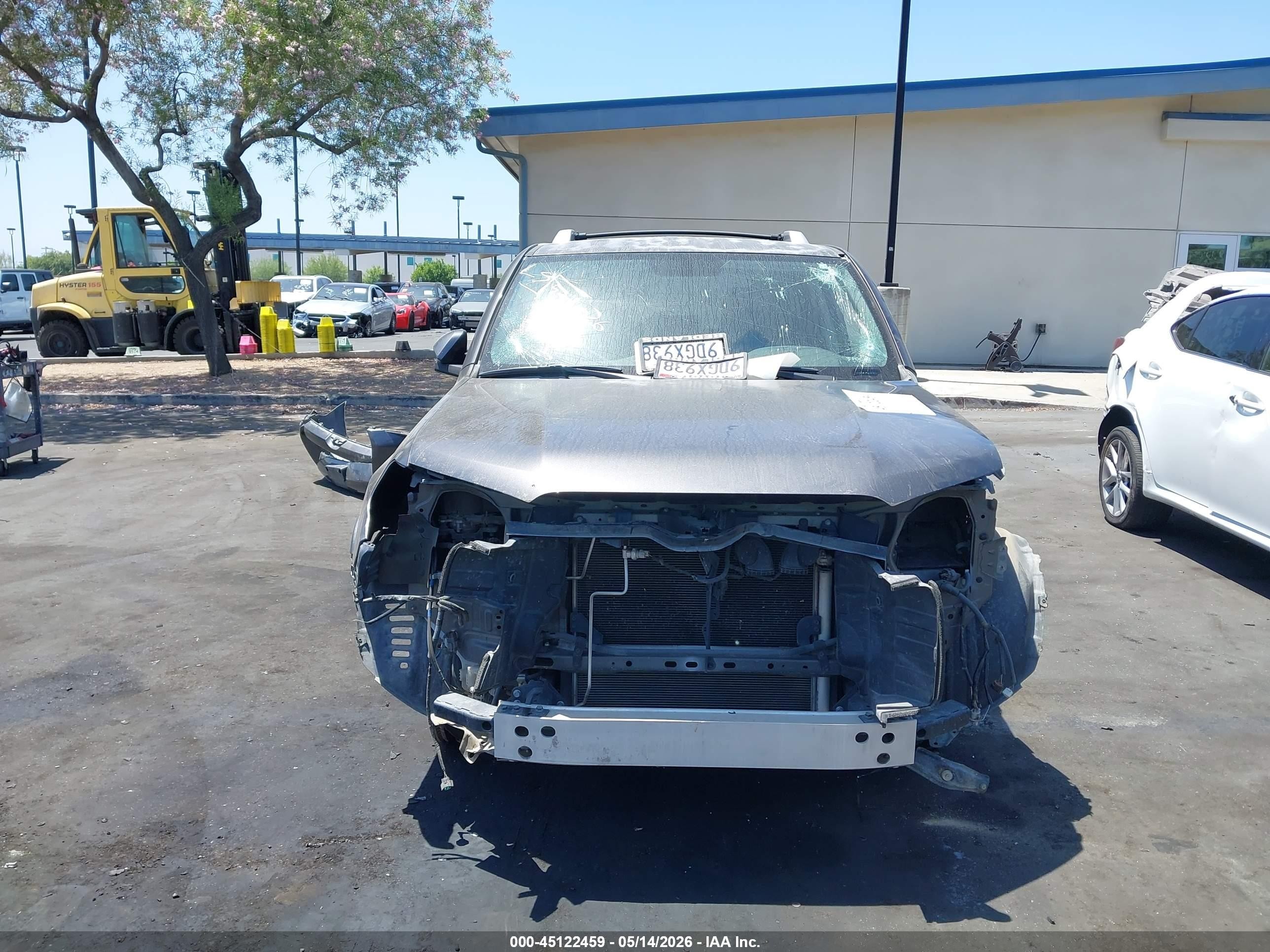 2015 Toyota 4runner Sr5 Gray vin: JTEZU5JR3F5108982