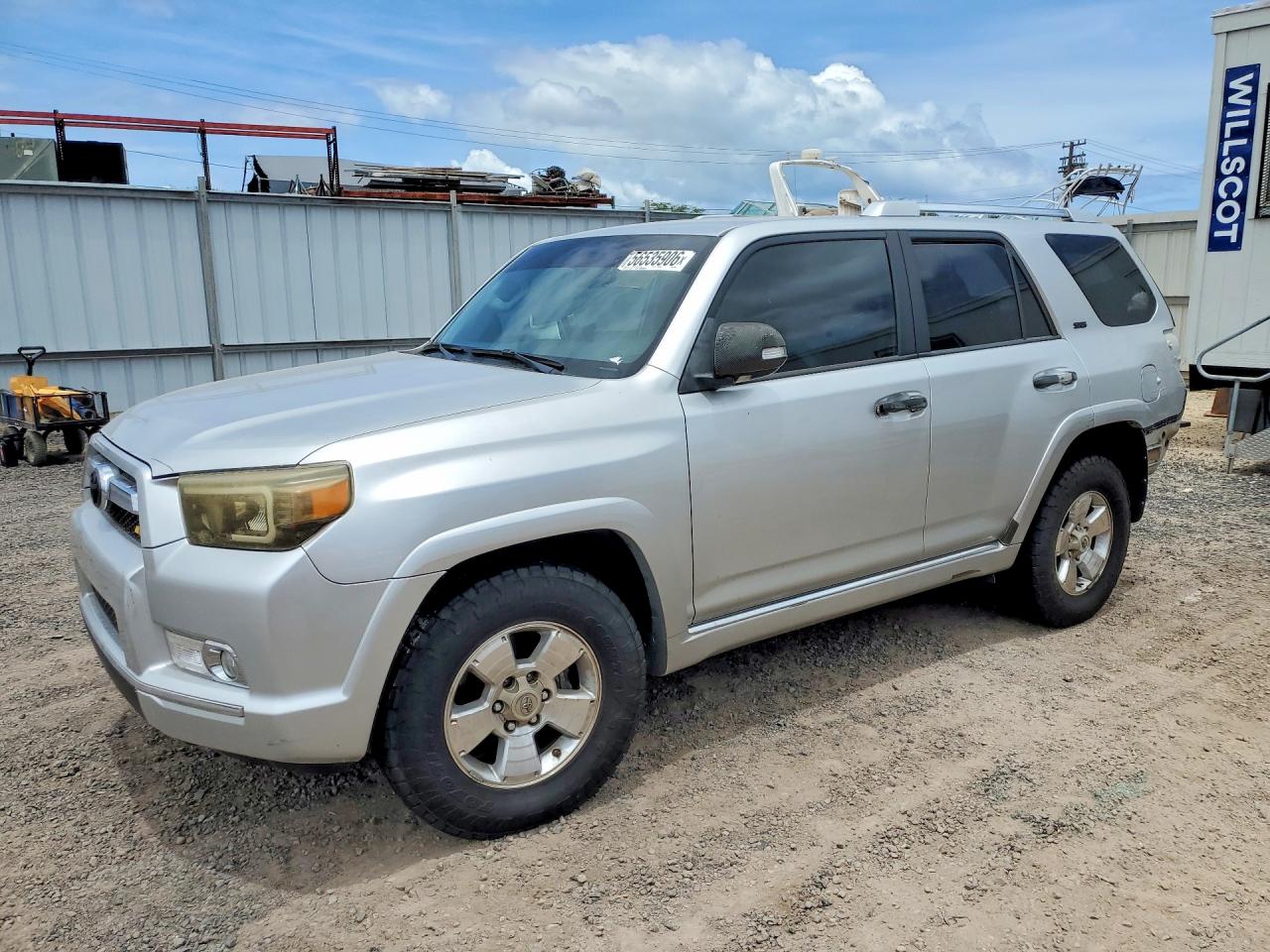 2010 Toyota 4runner Sr5 Silver vin: JTEZU5JR4A5000802