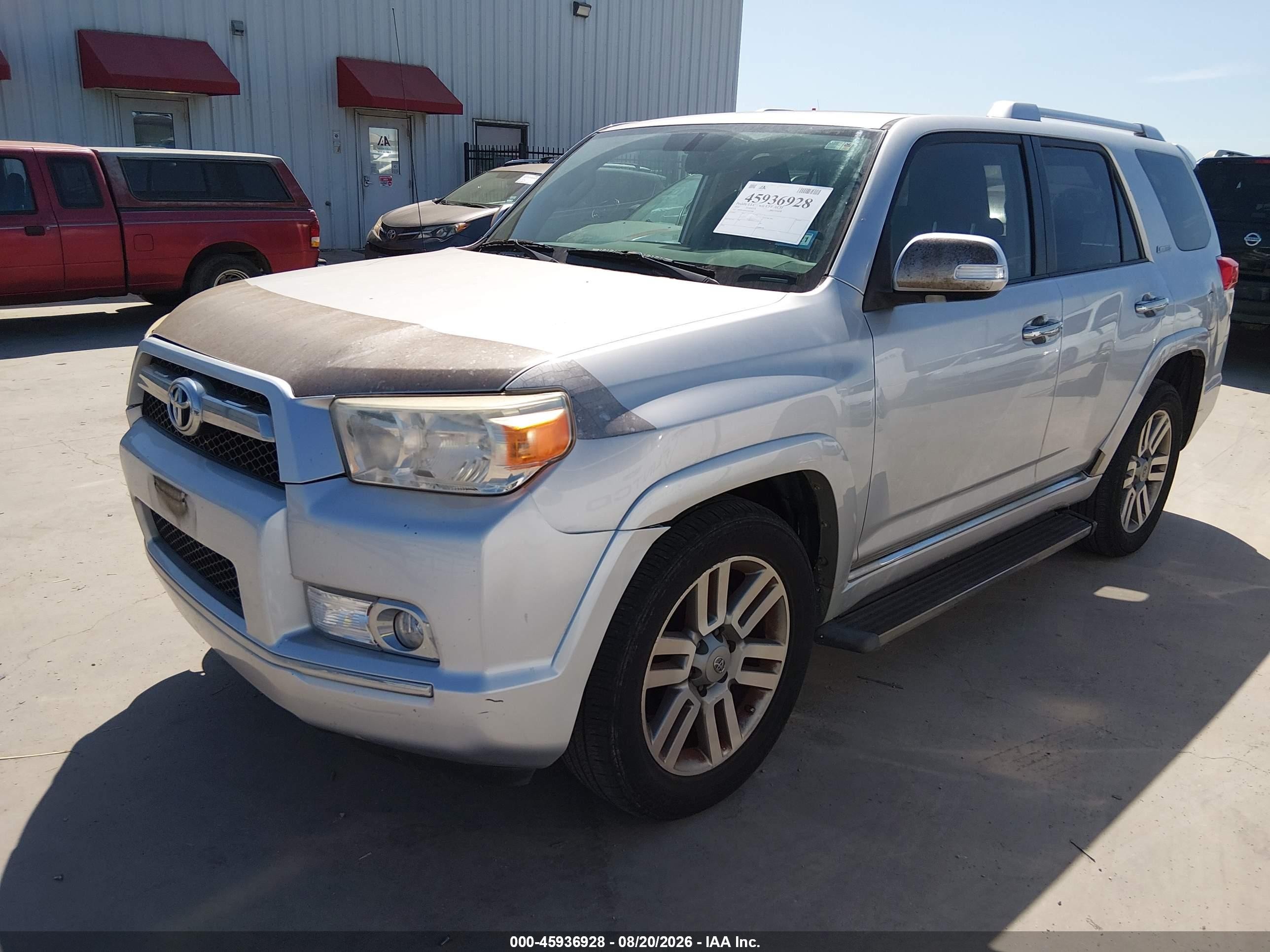 2010 Toyota 4runner Limited V6 Silver vin: JTEZU5JR4A5007488