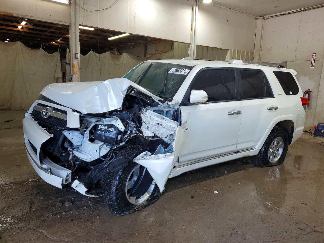 2012 Toyota 4runner Sr5 Белый vin: JTEZU5JR4C5037934