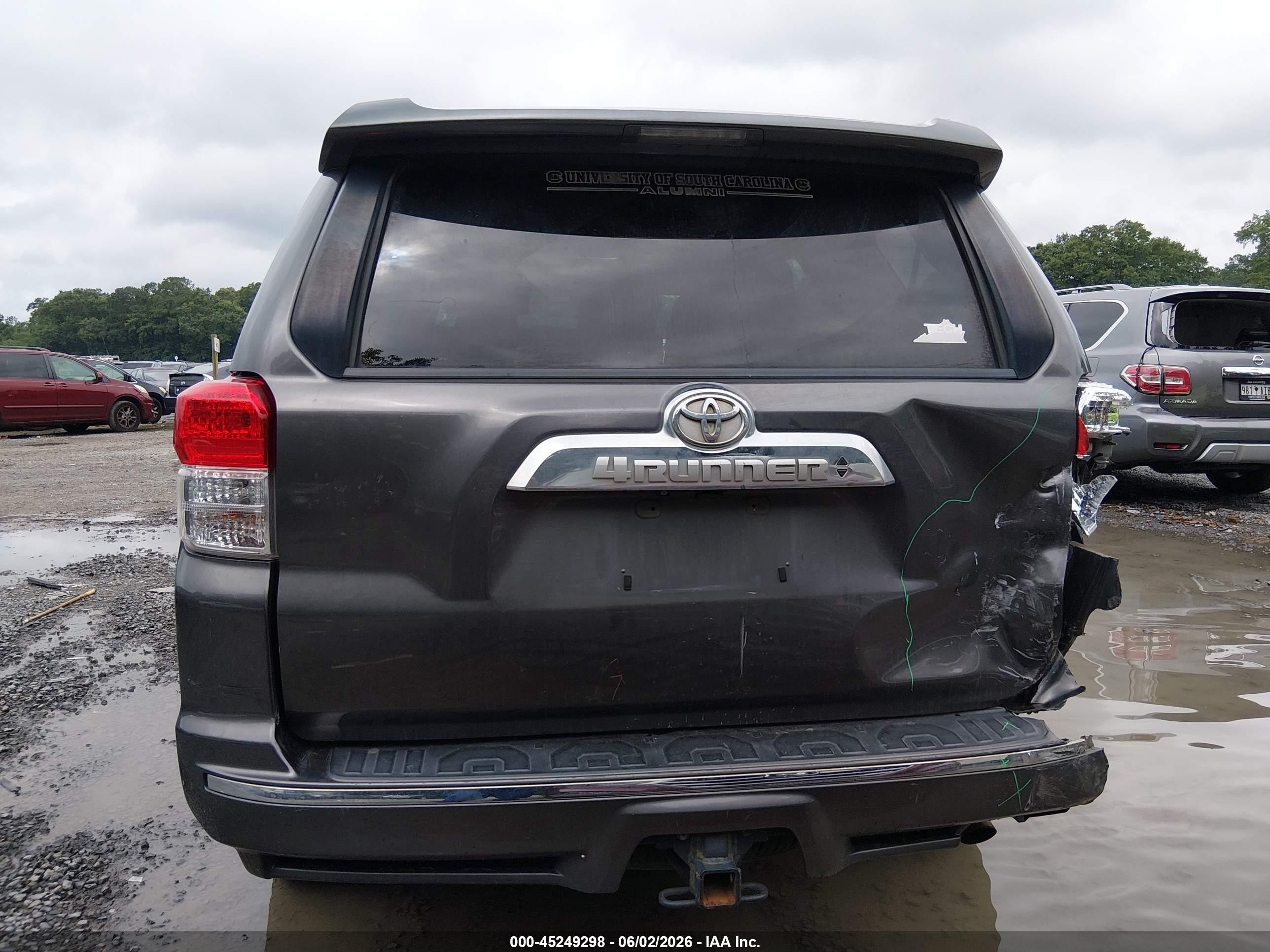 2012 Toyota 4runner Limited Gray vin: JTEZU5JR4C5041367