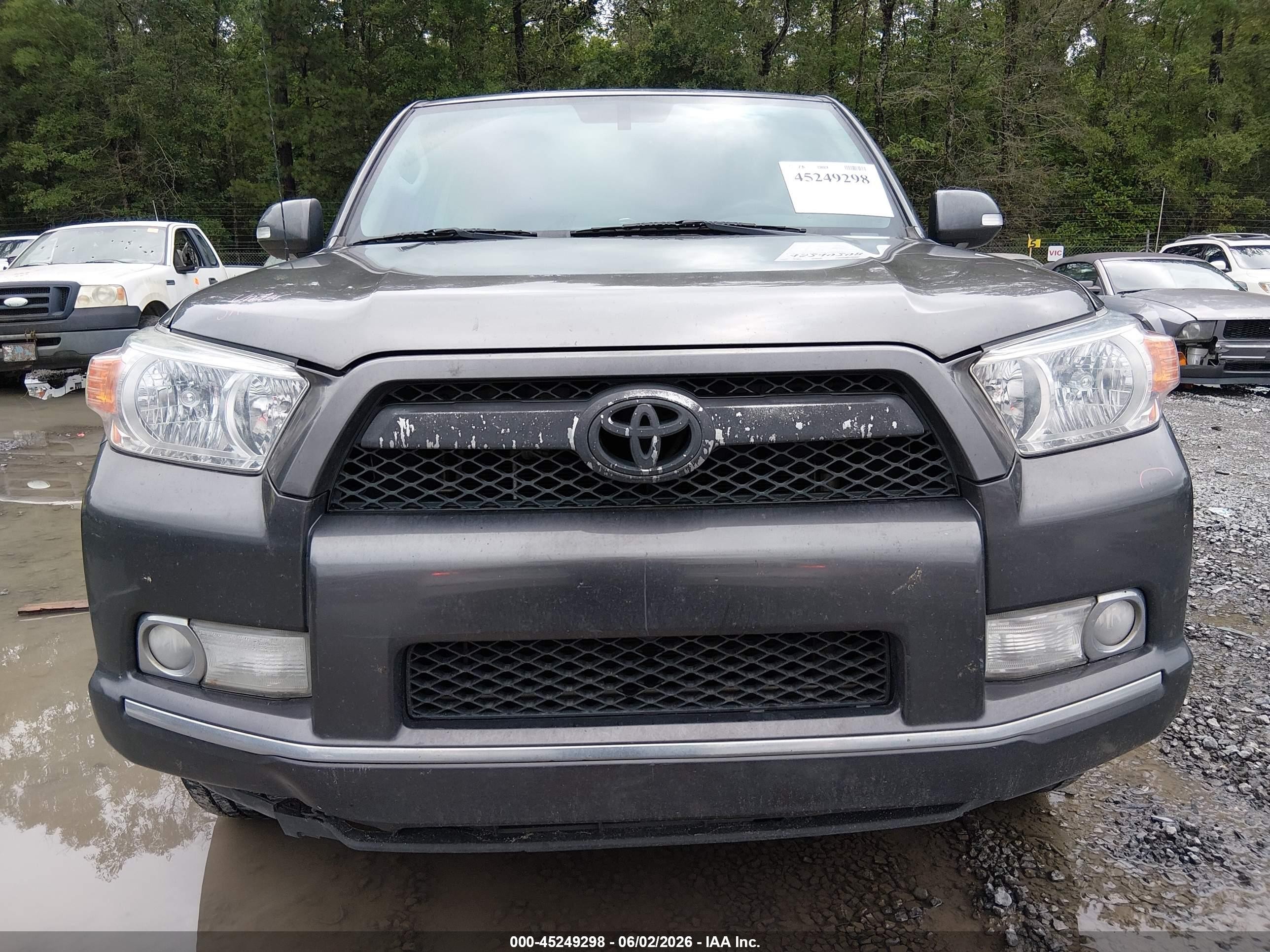 2012 Toyota 4runner Limited Gray vin: JTEZU5JR4C5041367