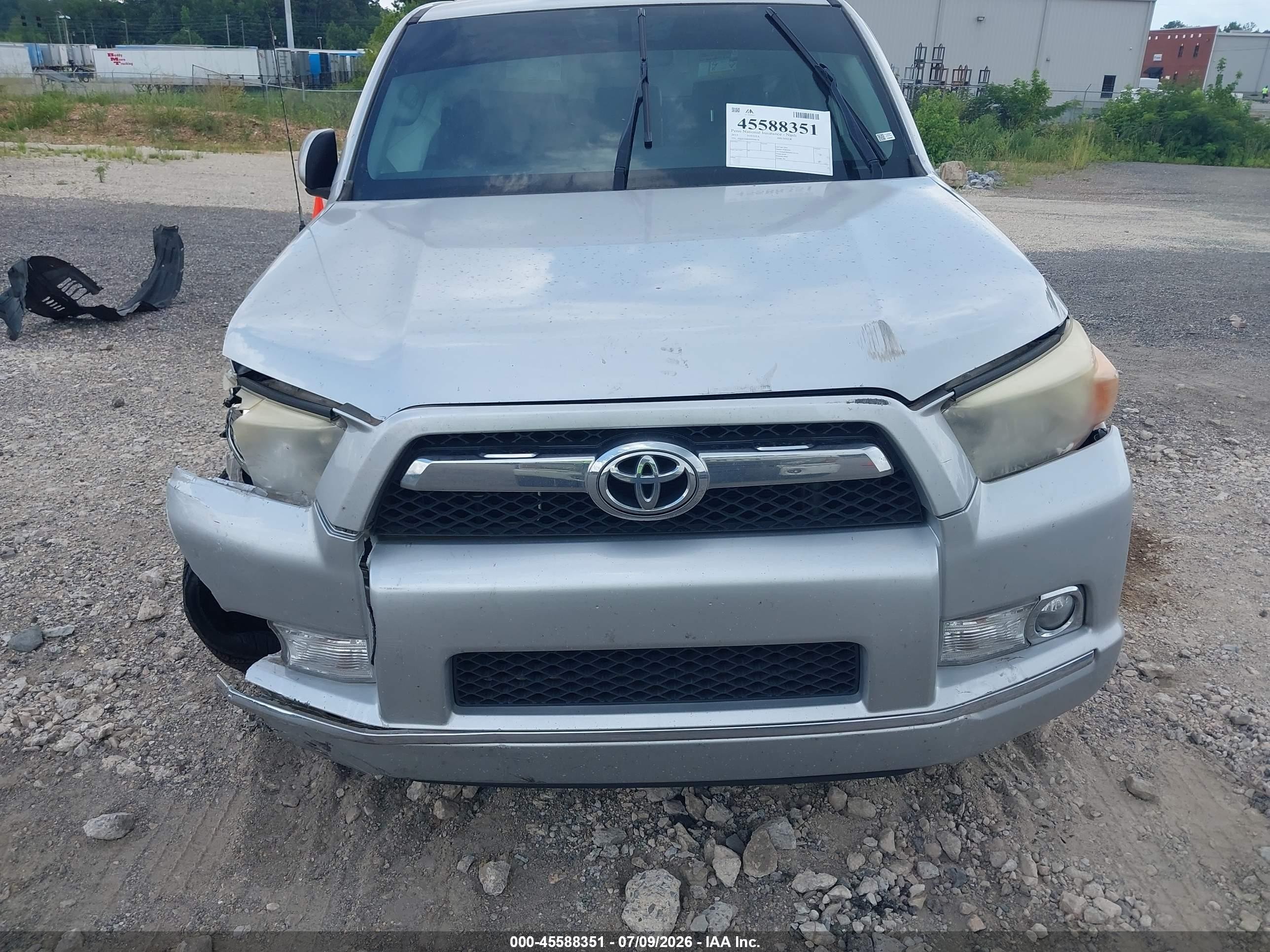 2013 Toyota 4runner Sr5 Silver vin: JTEZU5JR4D5049678