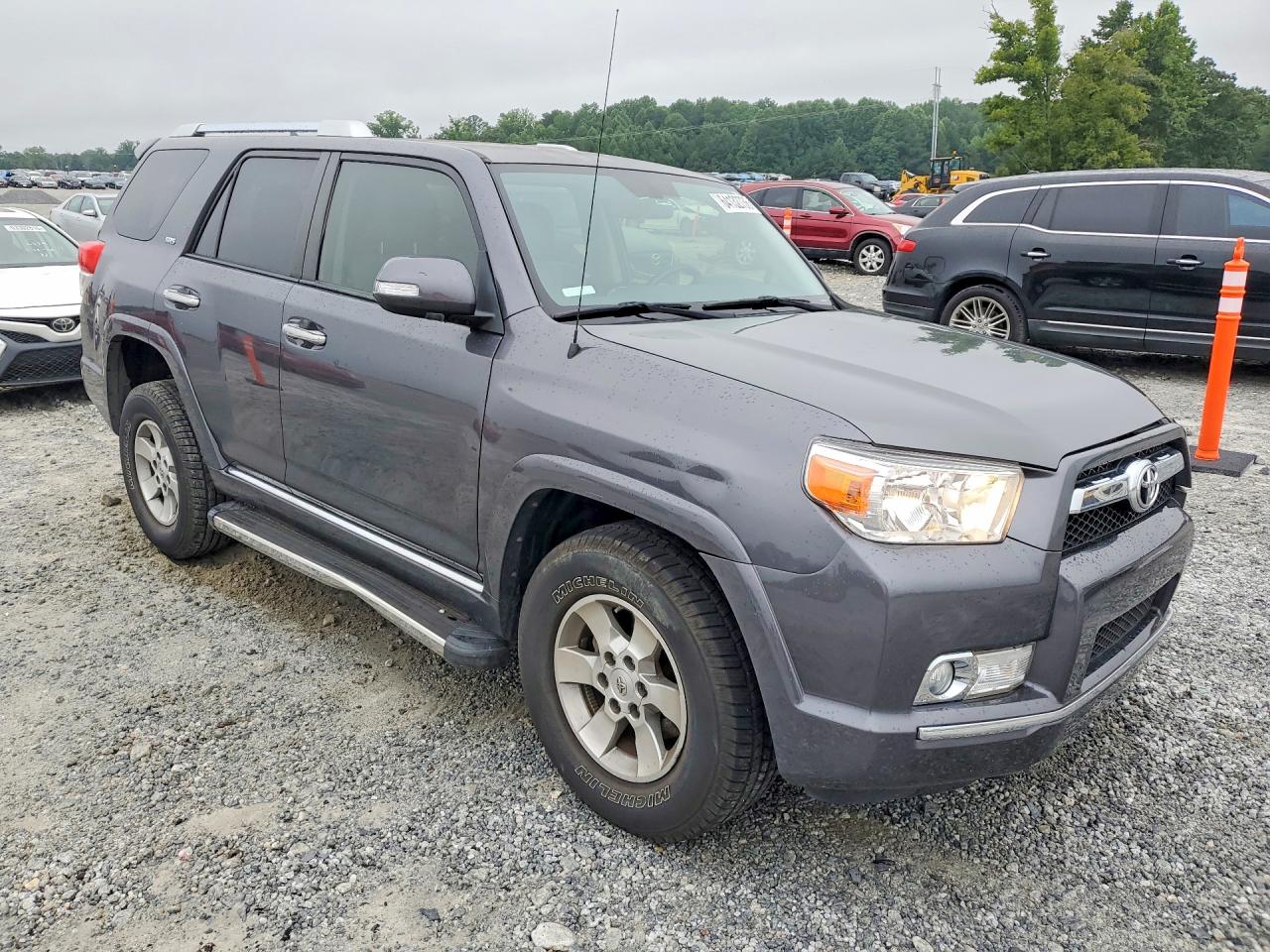 2013 Toyota 4runner Sr5 Gray vin: JTEZU5JR4D5052659