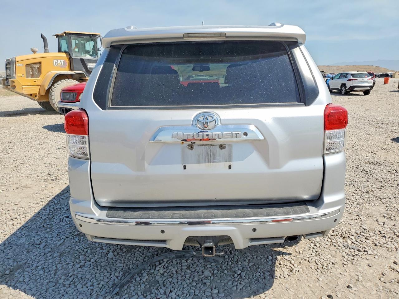2013 Toyota 4runner Sr5 Silver vin: JTEZU5JR4D5056551