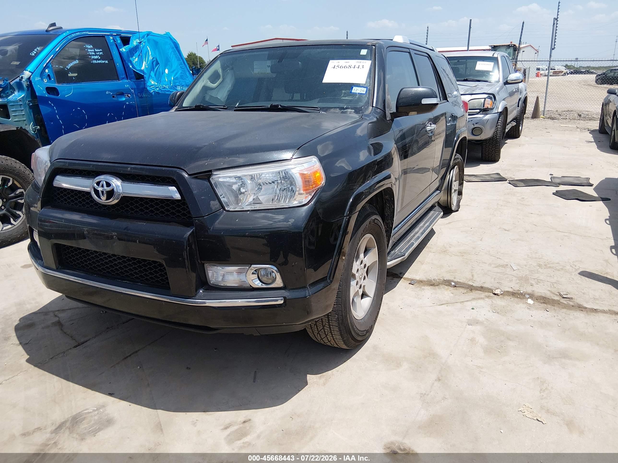 2013 Toyota 4runner Sr5 Черный vin: JTEZU5JR4D5059031